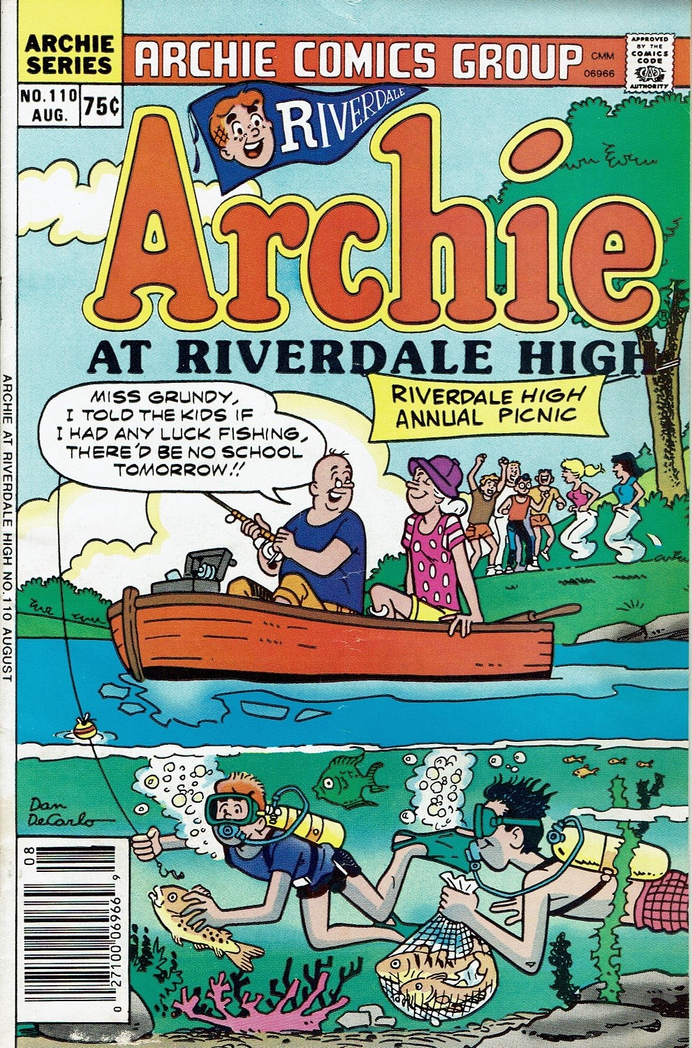 Read online Archie at Riverdale High (1972) comic -  Issue #110 - 1