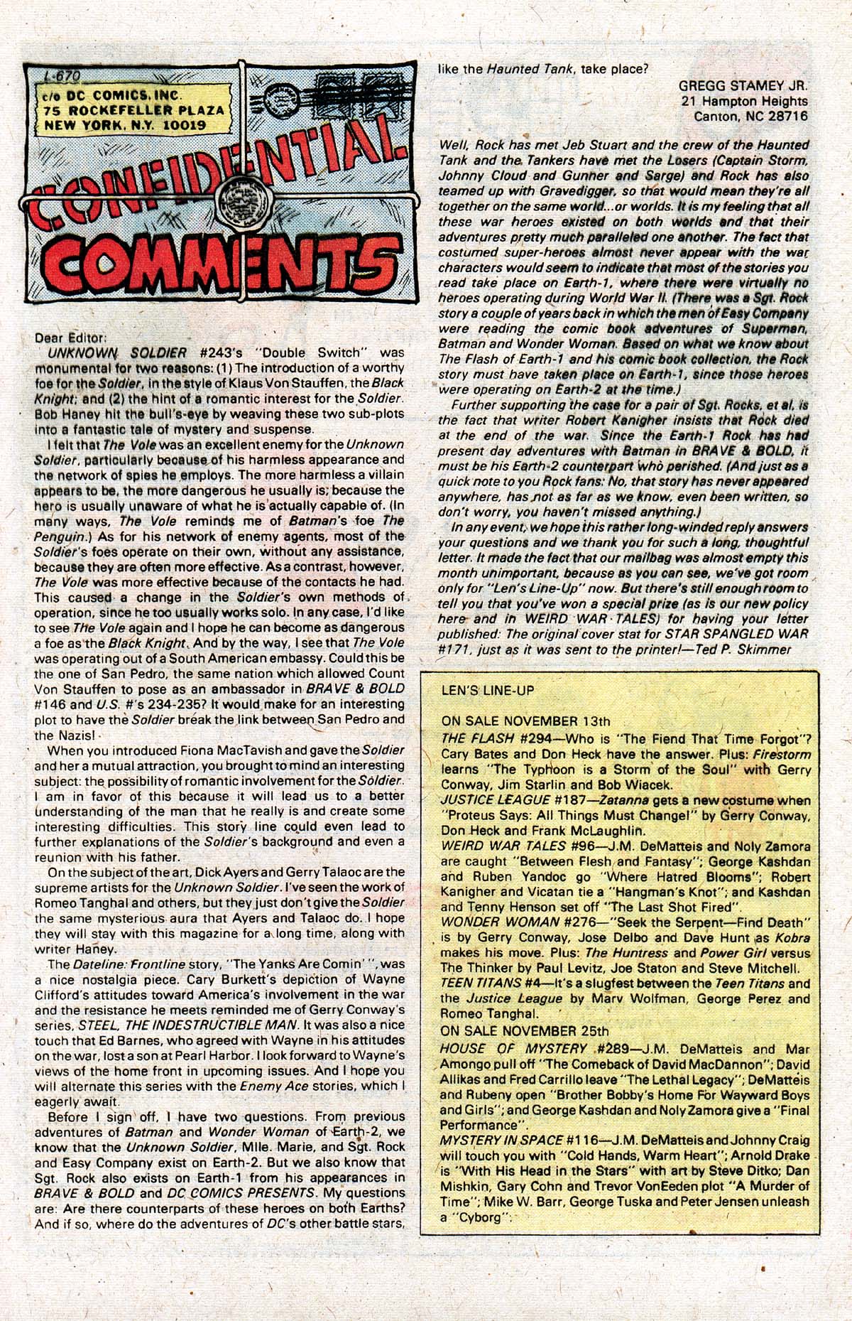 Read online Unknown Soldier (1977) comic -  Issue #248 - 32