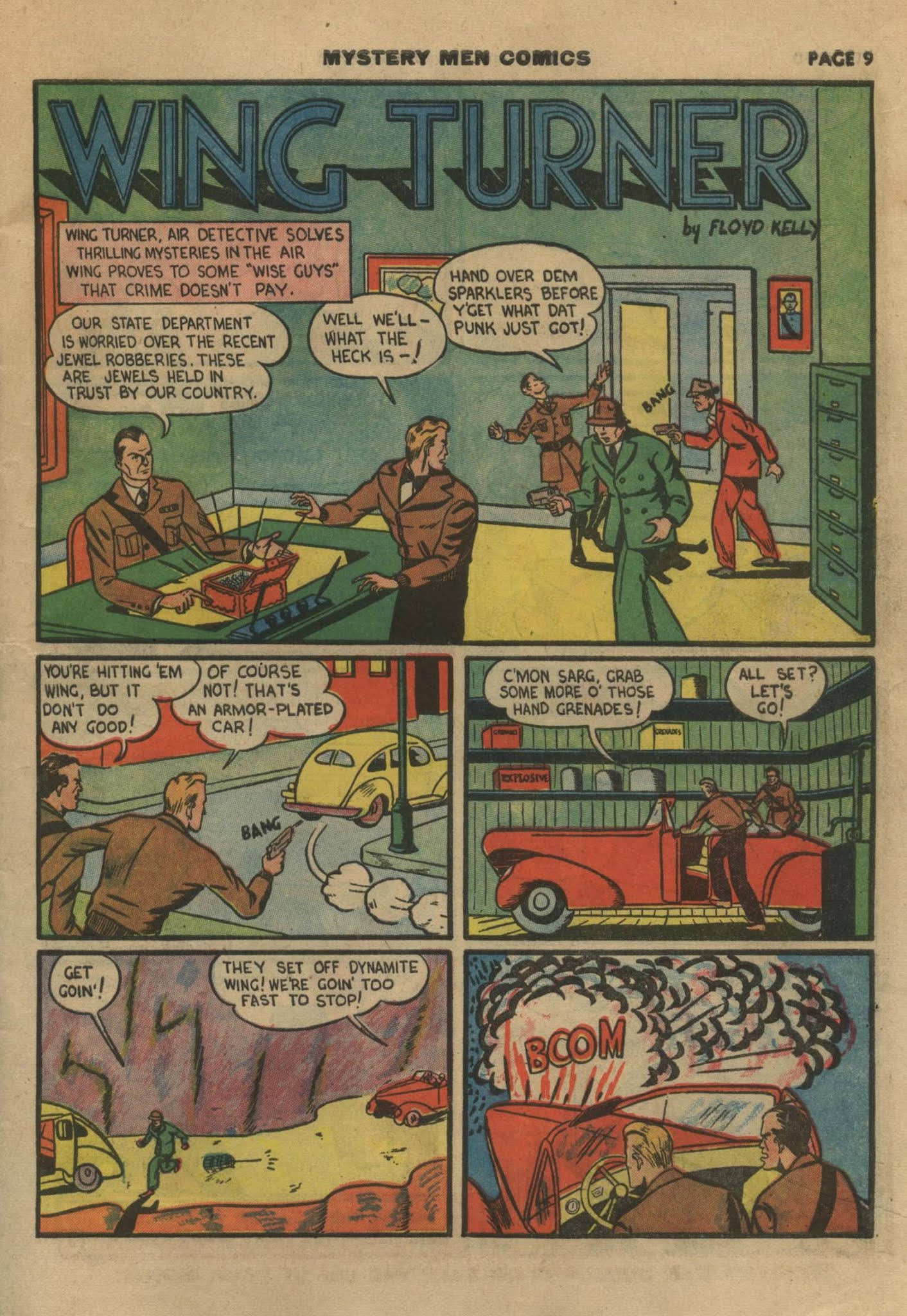 Read online Mystery Men Comics comic -  Issue #15 - 11