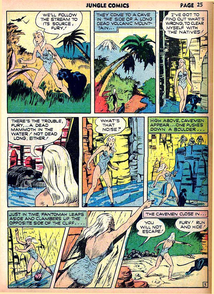 Read online Jungle Comics comic -  Issue #22 - 27