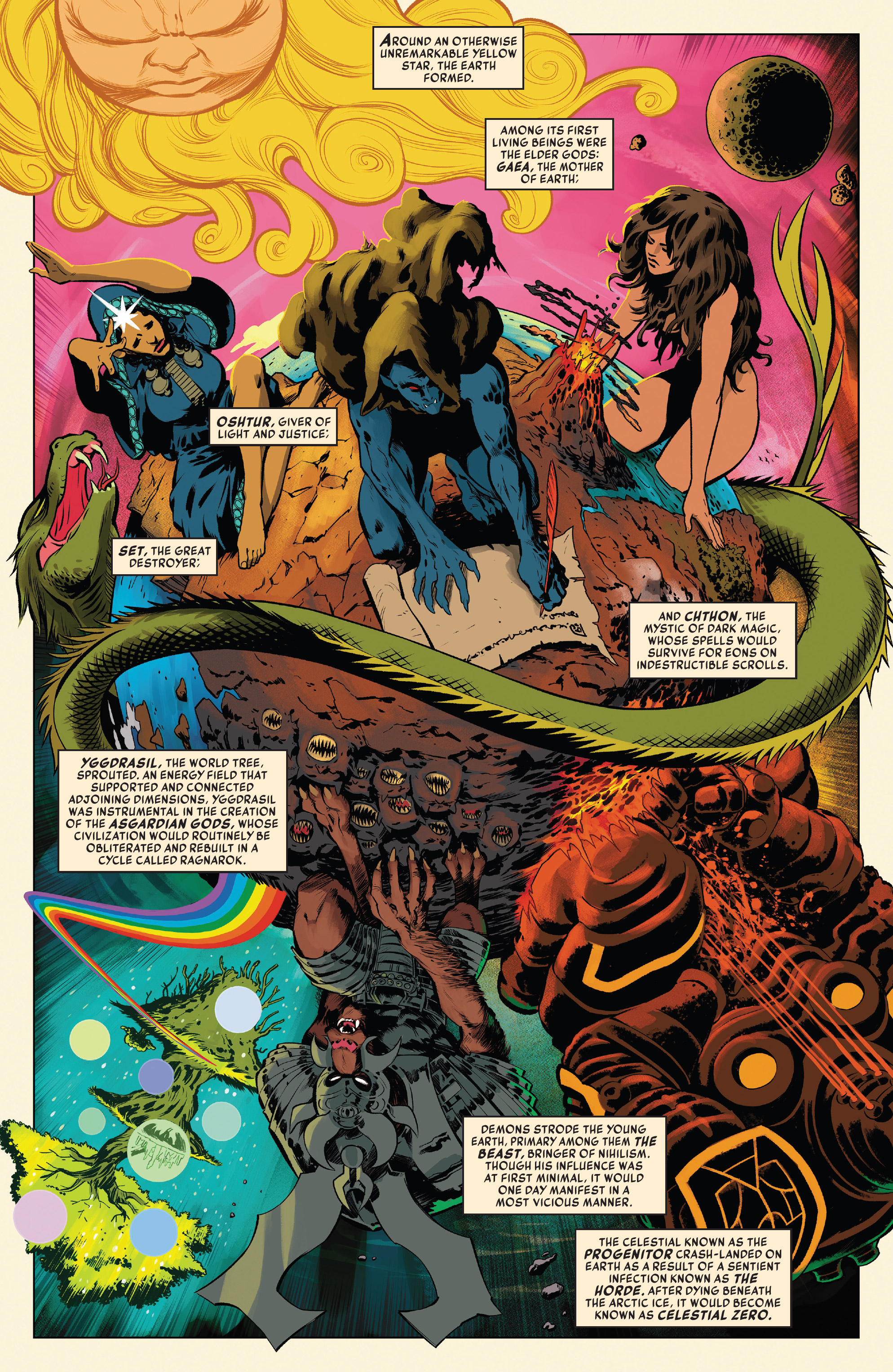 Read online History of the Marvel Universe (2019) comic -  Issue #1 - 8
