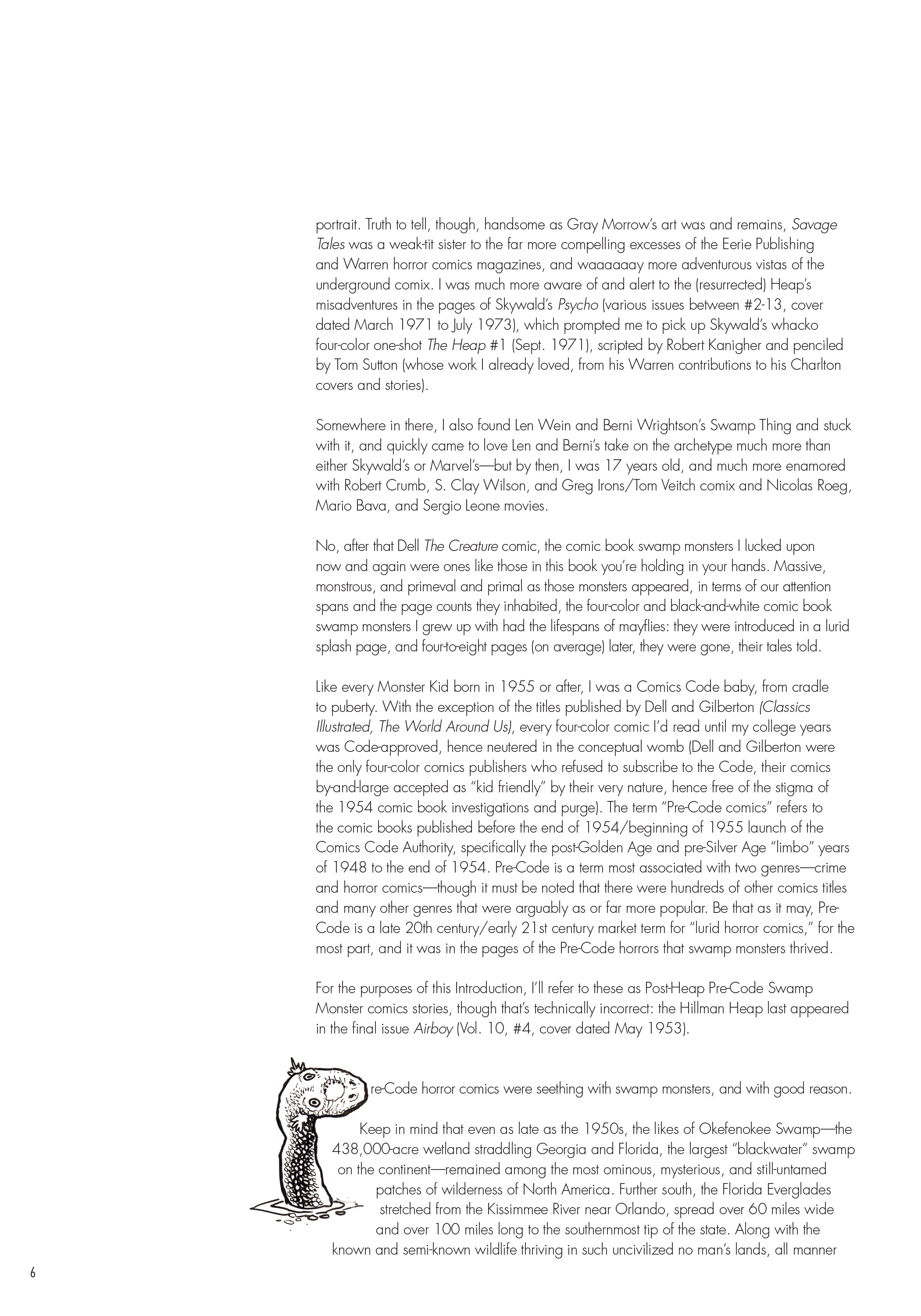 Read online Classic Monsters of Pre-Code Horror Comics: Swamp Monsters comic -  Issue # TPB - 7