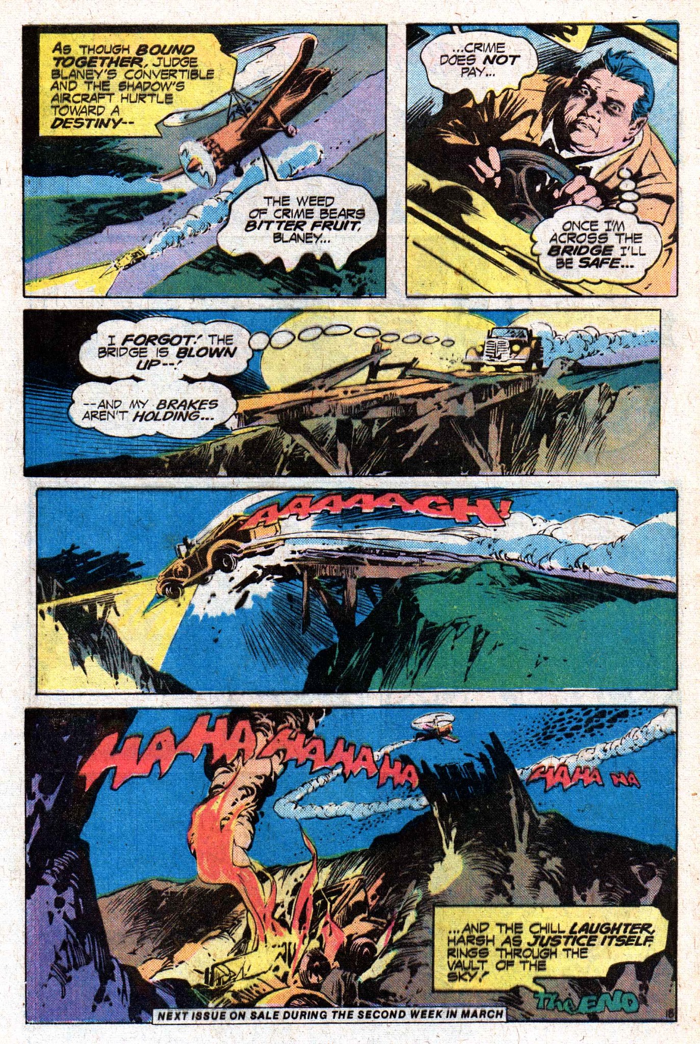 Read online The Shadow (1973) comic -  Issue #10 - 32