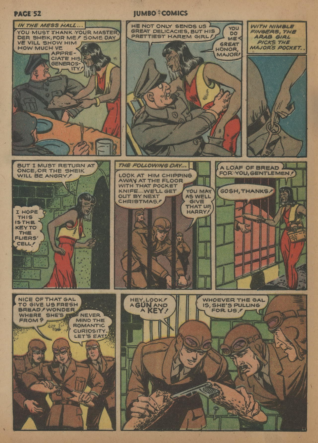 Read online Jumbo Comics comic -  Issue #47 - 54