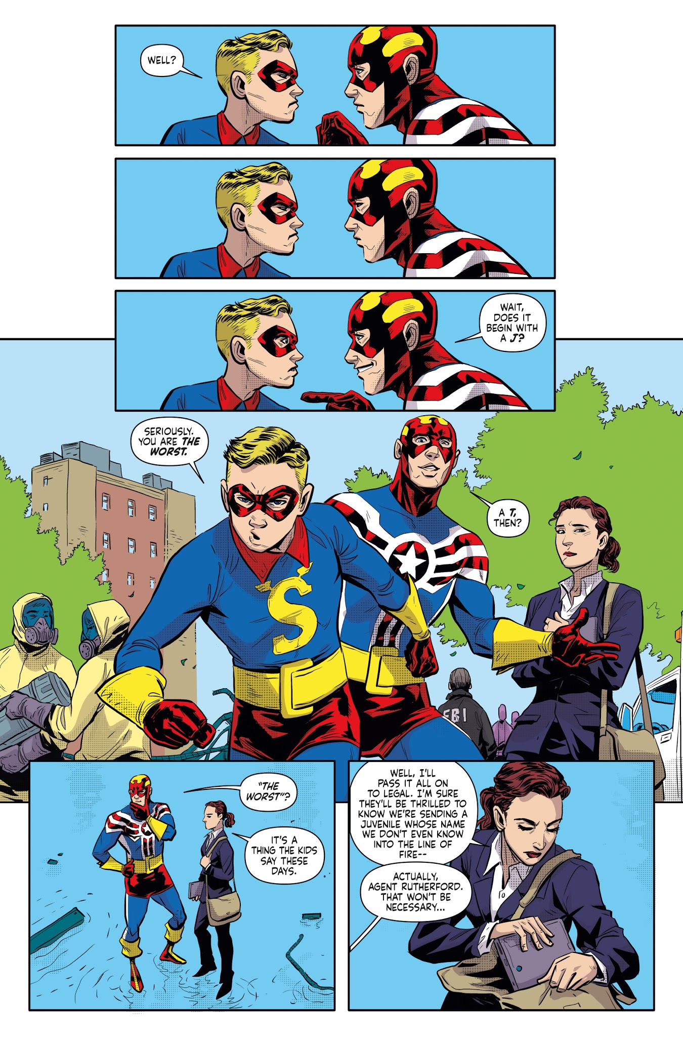 Read online Fighting American: The Ties That Bind comic -  Issue #1 - 18