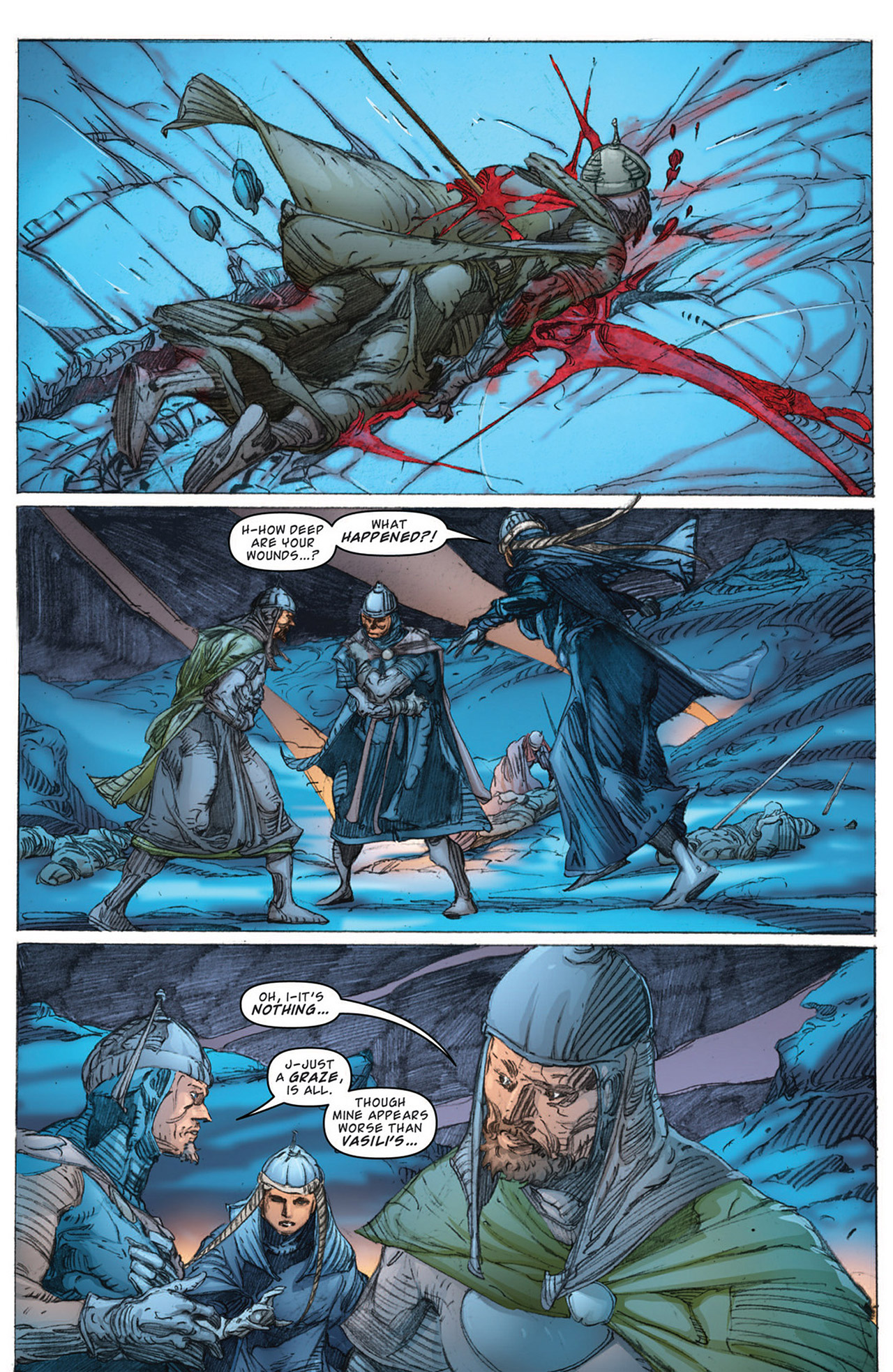 Read online Nevsky: A Hero of the People comic -  Issue # TPB - 111