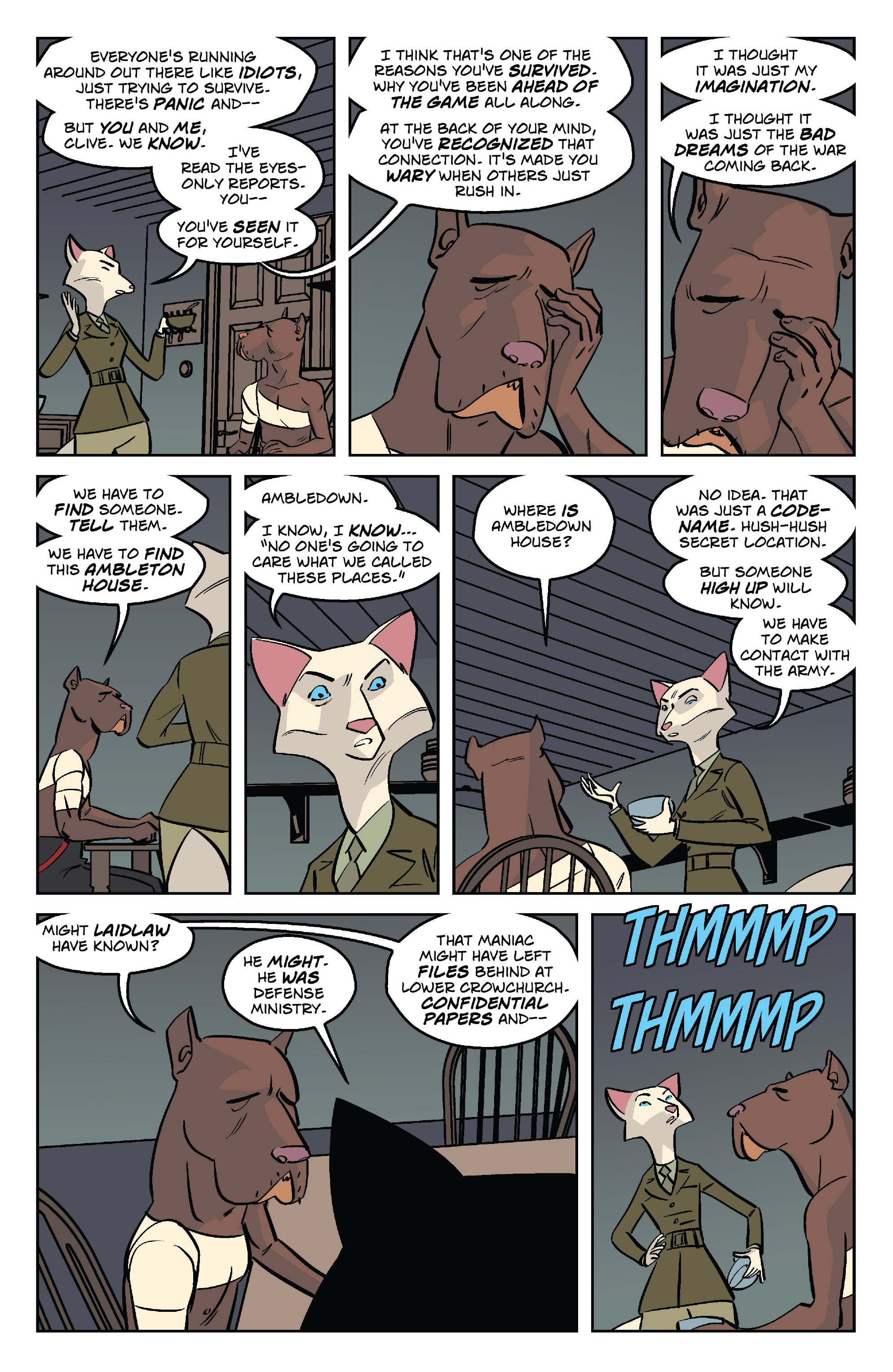 Read online Wild's End: Journey's End comic -  Issue # TPB (Part 1) - 45