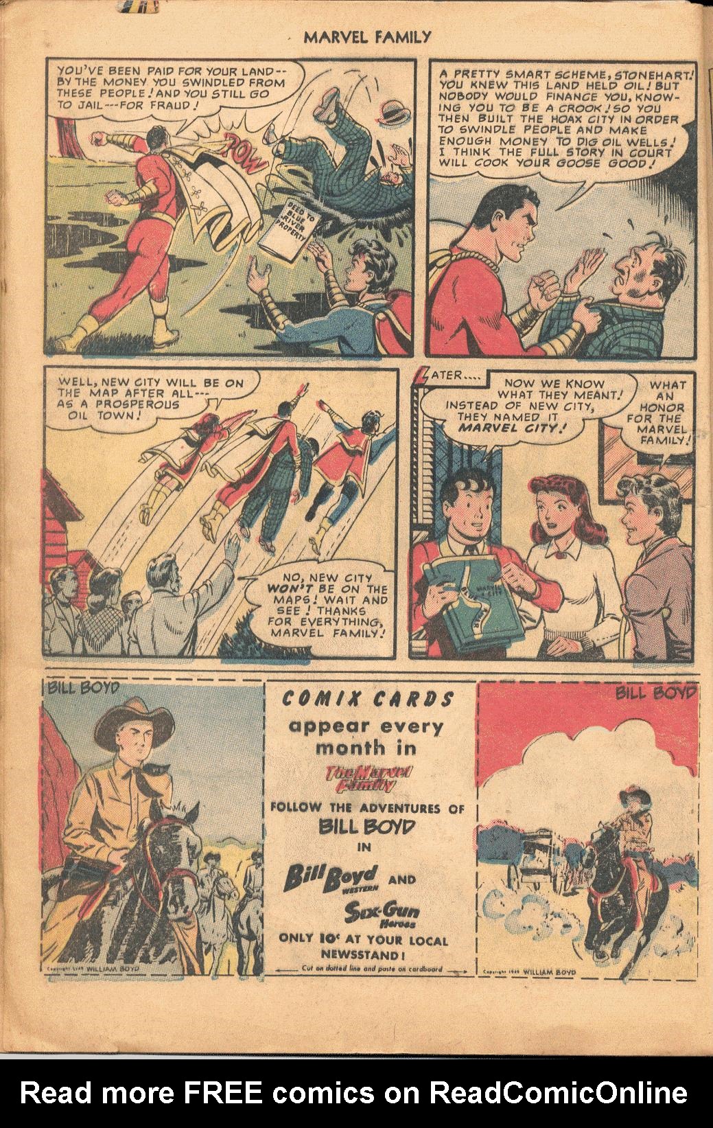 Read online The Marvel Family comic -  Issue #45 - 12