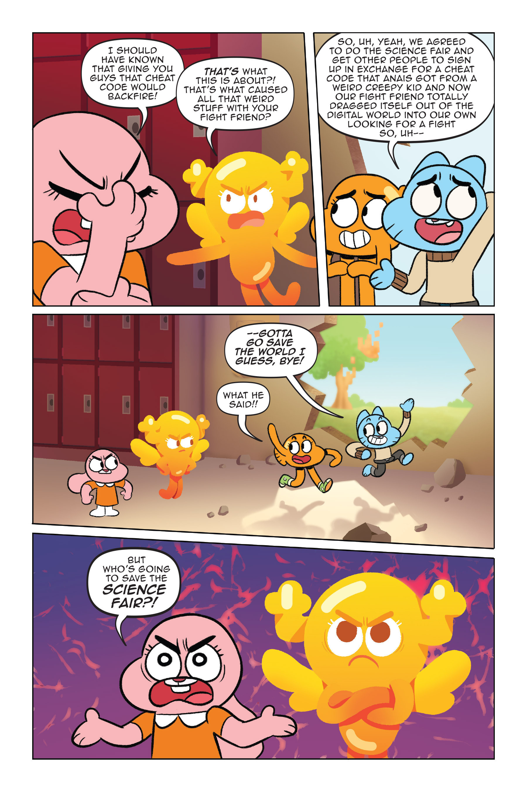 Read online The Amazing World of Gumball: Cheat Code comic -  Issue # Full - 71
