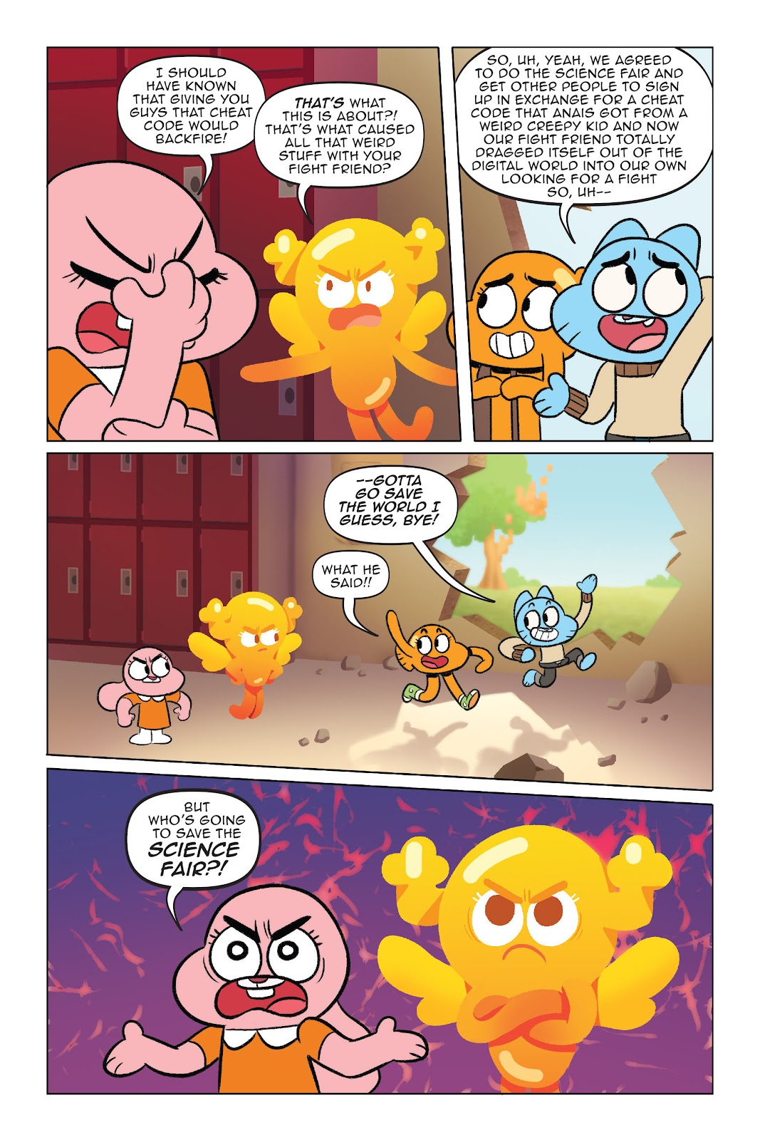 The Amazing World of Gumball: Cheat Code issue Full - Page 71