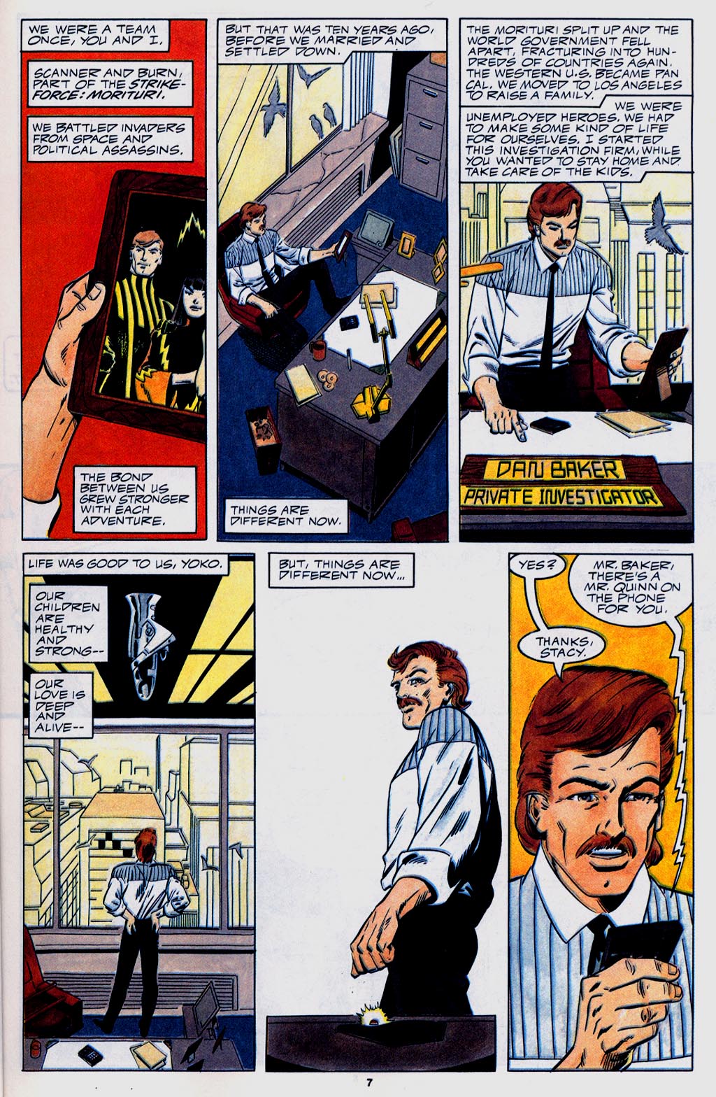 Read online Strikeforce: Morituri Electric Undertow comic -  Issue #1 - 8