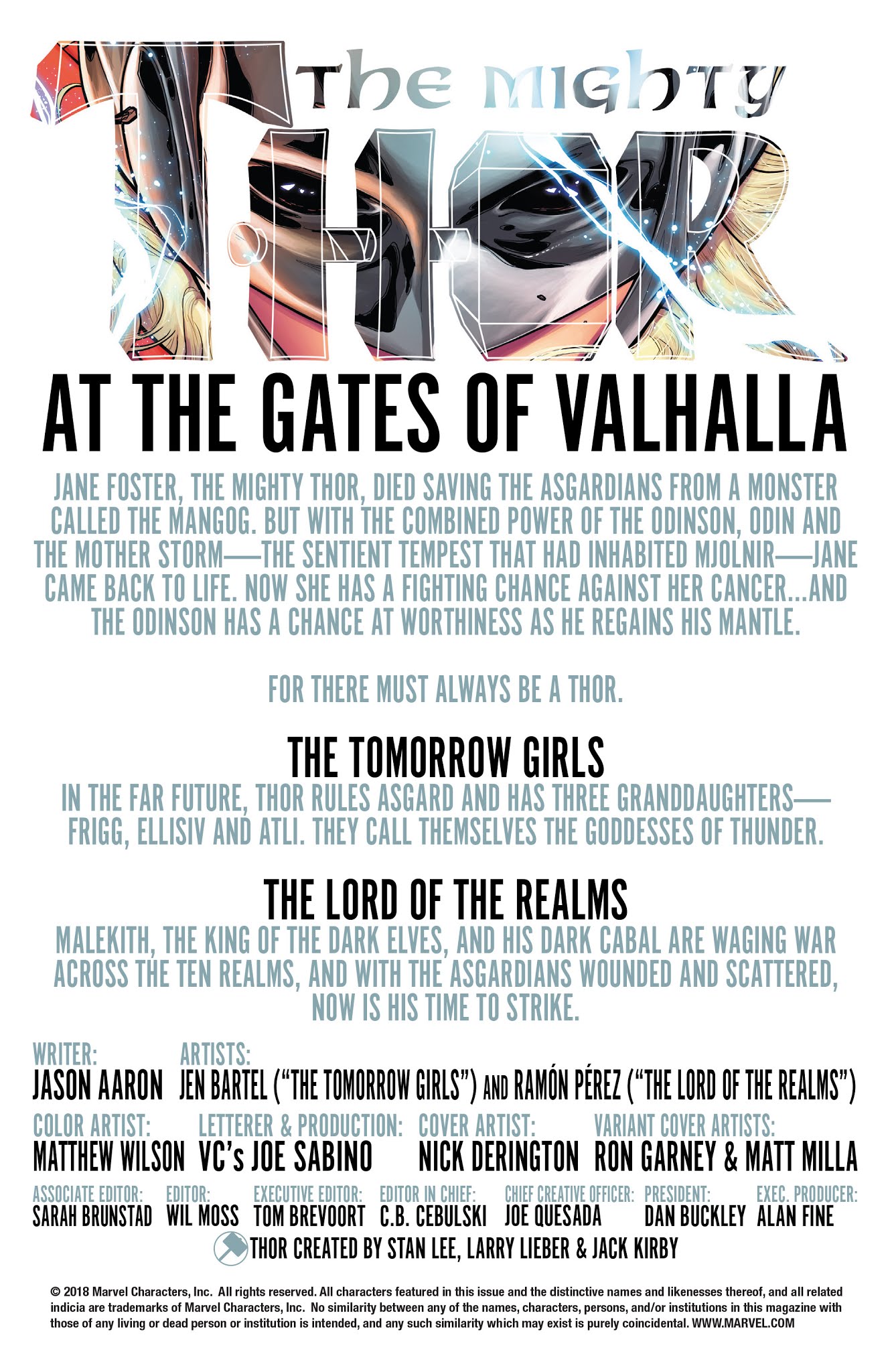 Read online Mighty Thor: At the Gates of Valhalla comic -  Issue # Full - 2