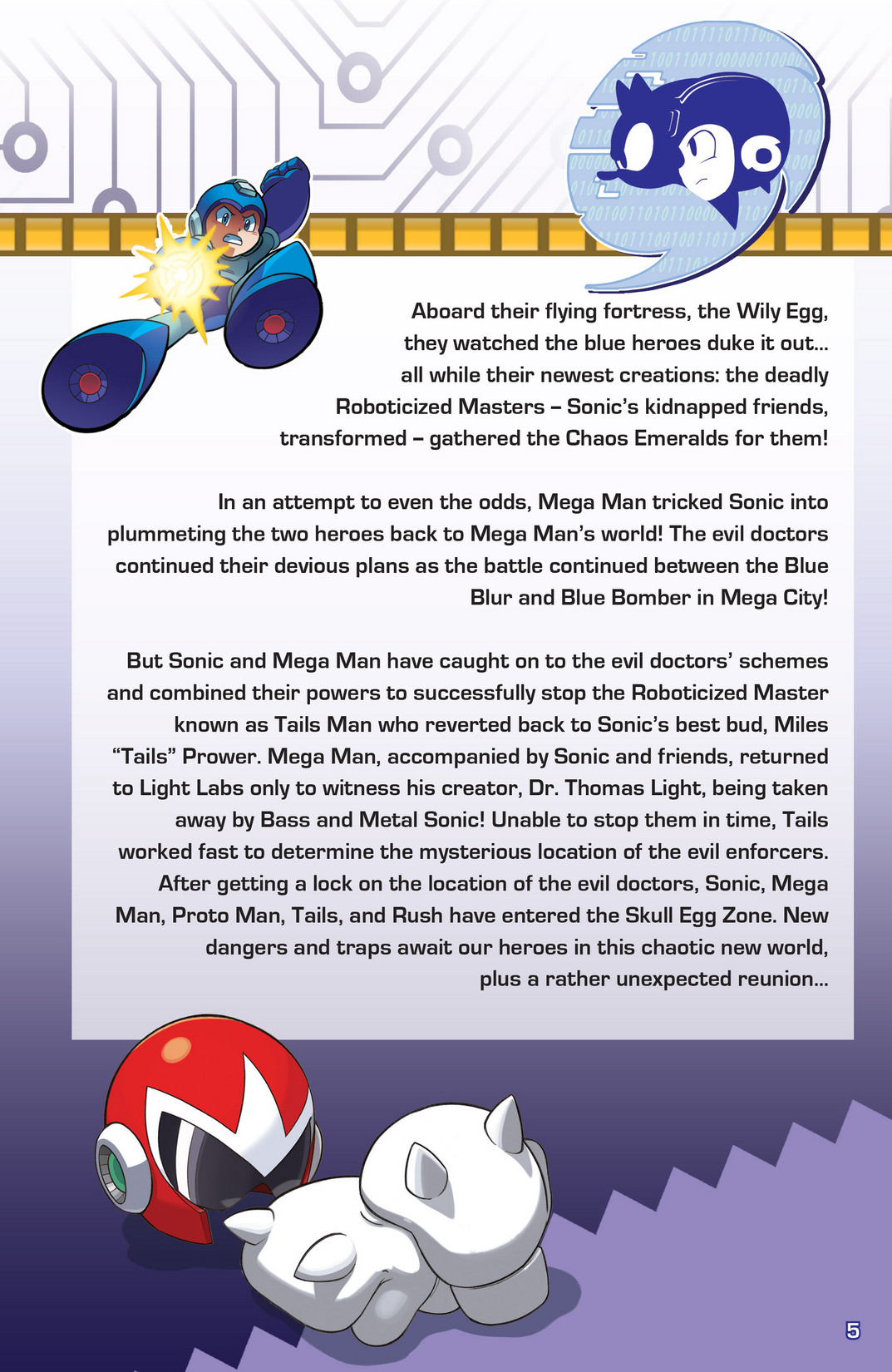 Read online Sonic Mega Man Worlds Collide comic -  Issue # Vol 2 - 6