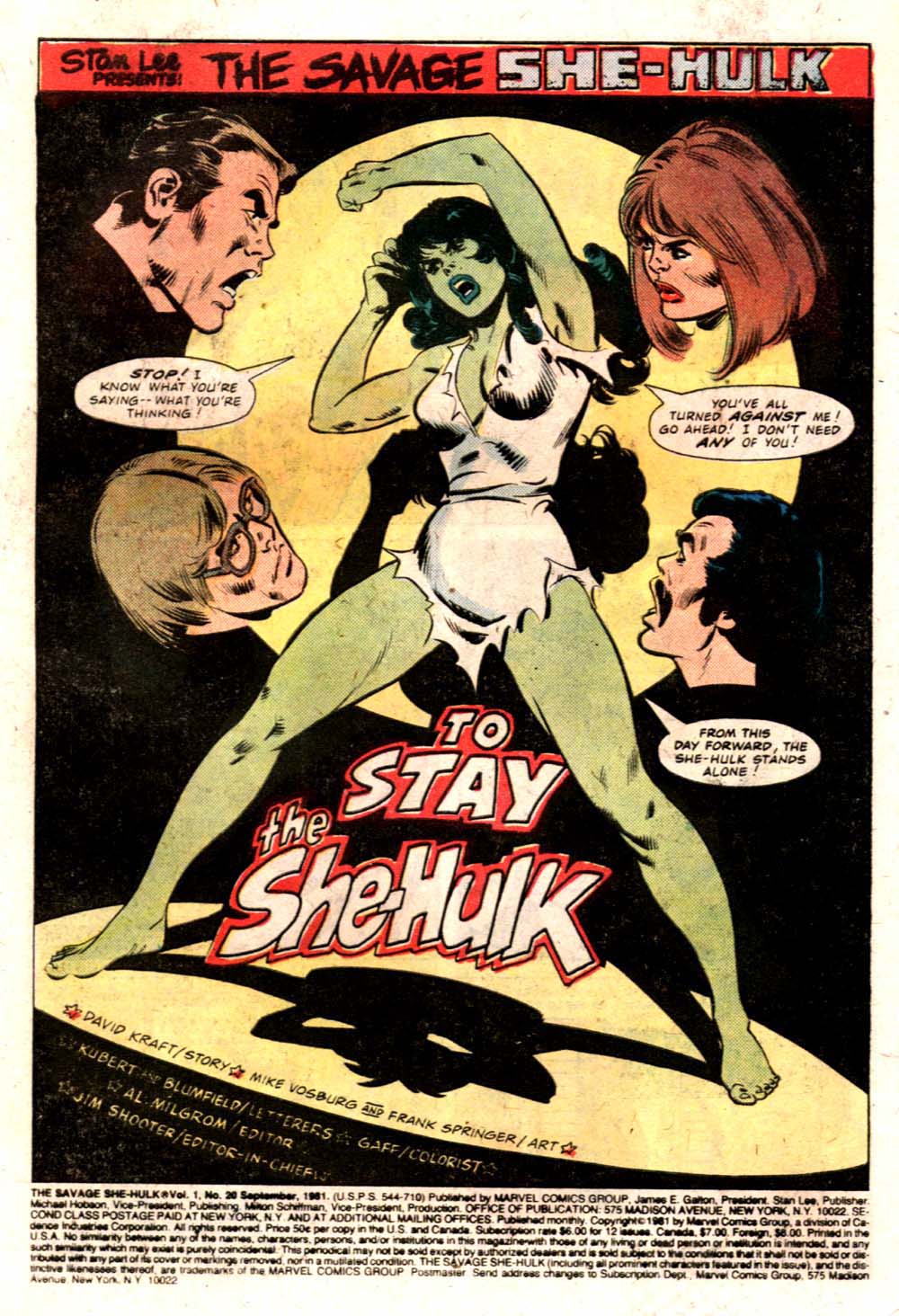 Read online The Savage She-Hulk comic -  Issue #20 - 2