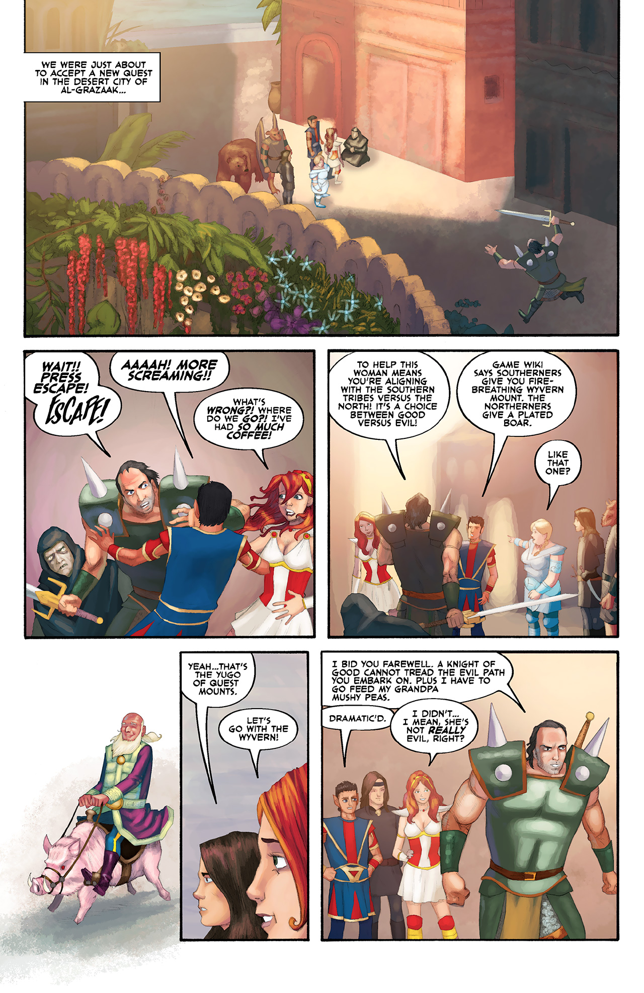 Read online The Guild comic -  Issue #3 - 11