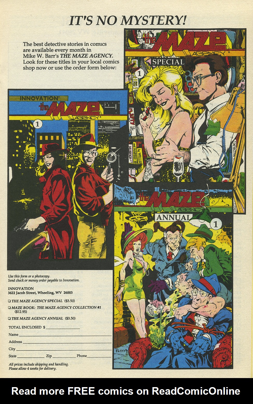 Read online Maze Agency (1989) comic -  Issue #14 - 17