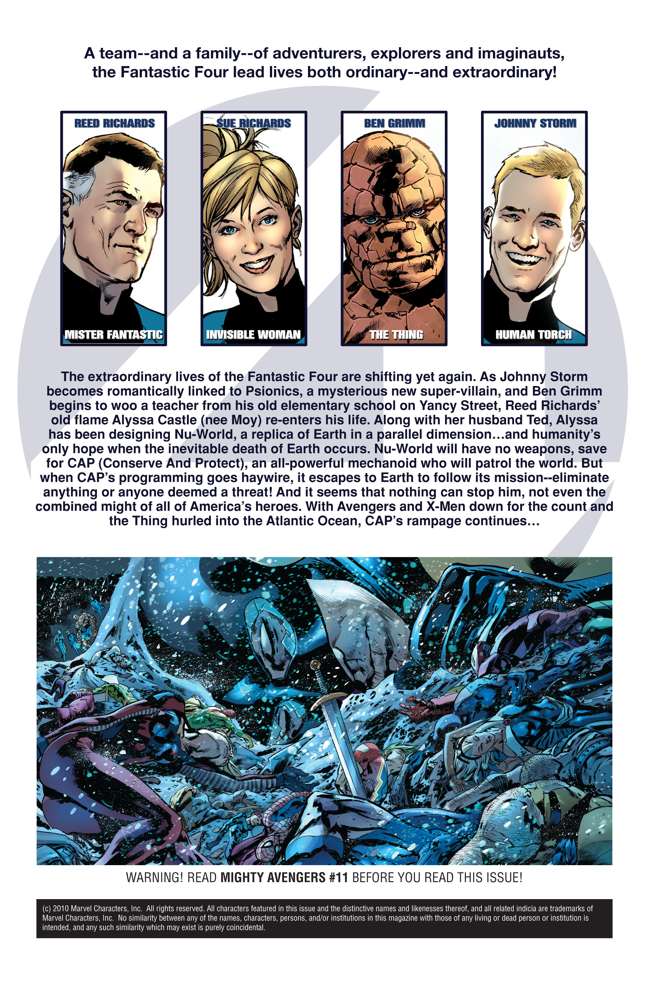 Read online Fantastic Four (1961) comic -  Issue #557 - 2