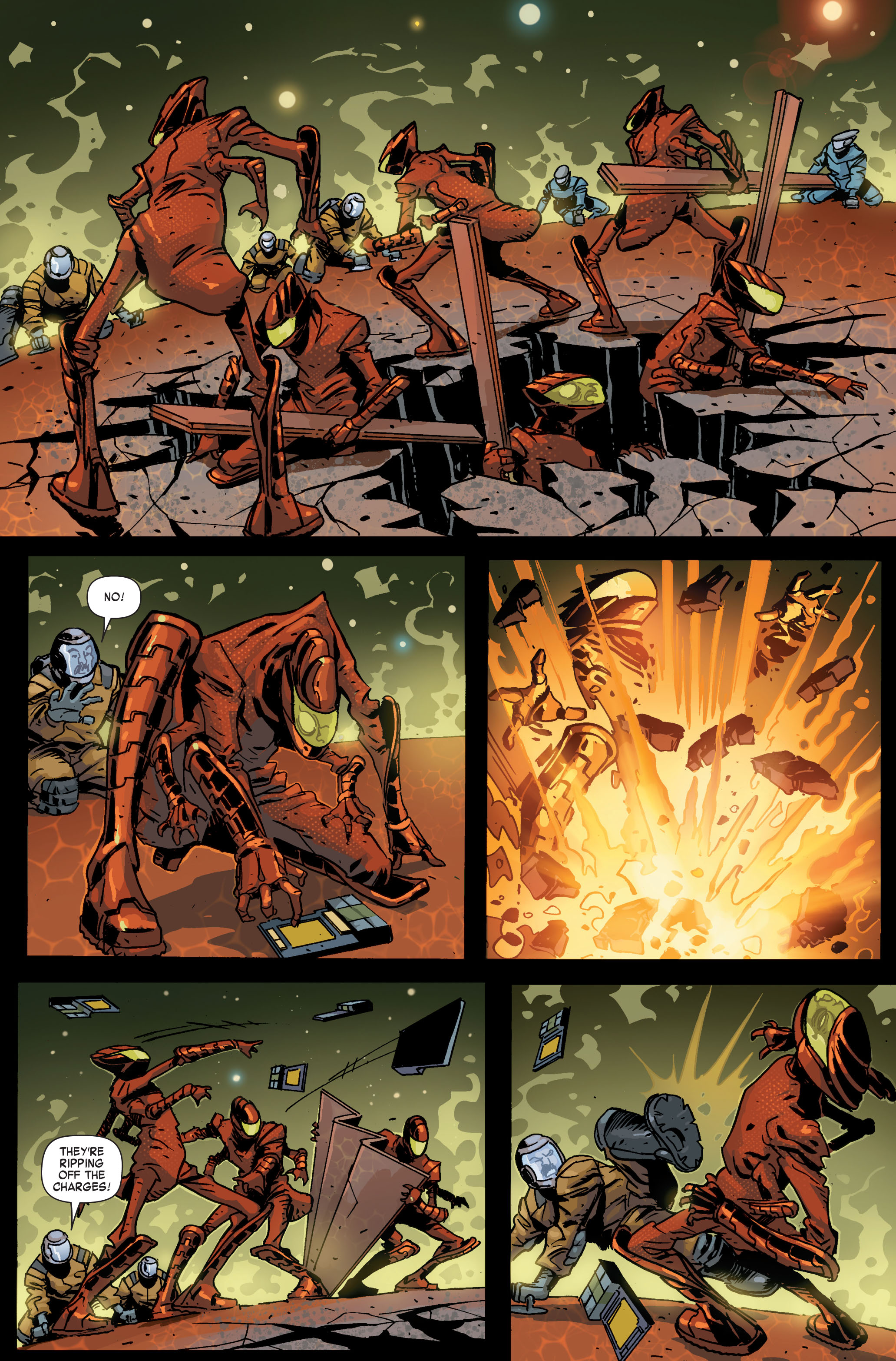 Read online Formic Wars: Burning Earth comic -  Issue #3 - 19