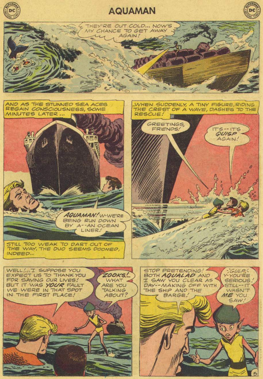 Read online Aquaman (1962) comic -  Issue #6 - 7