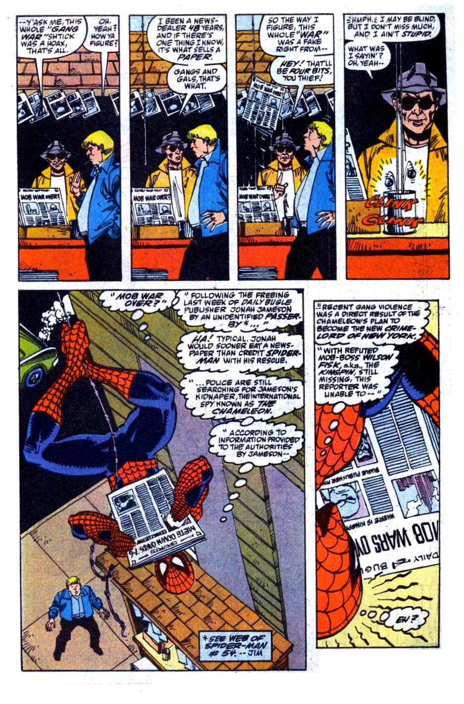 Read online The Spectacular Spider-Man (1976) comic -  Issue #154 - 2