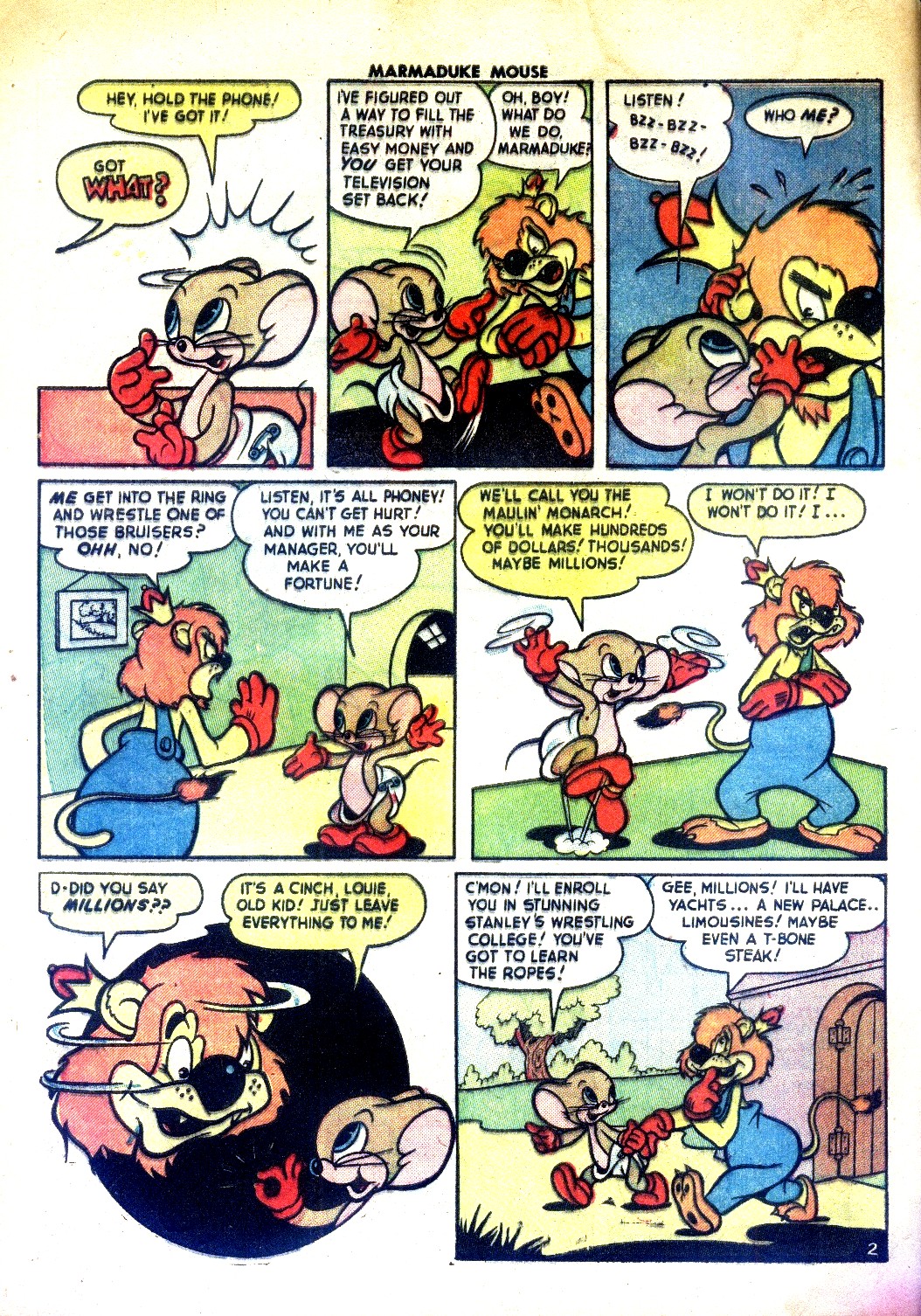 Read online Marmaduke Mouse comic -  Issue #31 - 4