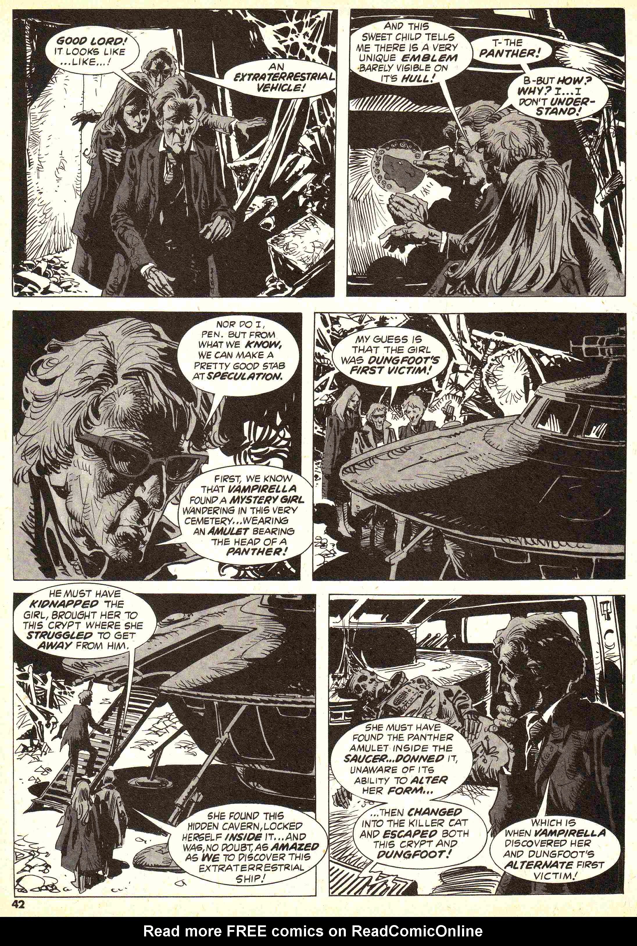 Read online Vampirella (1969) comic -  Issue #50 - 42