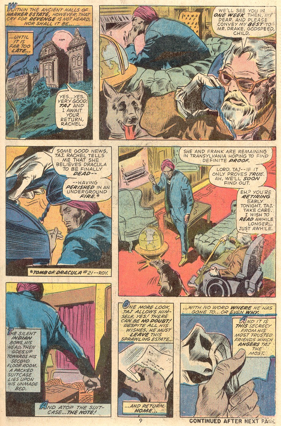Read online Giant-Size Dracula comic -  Issue #1 - 8
