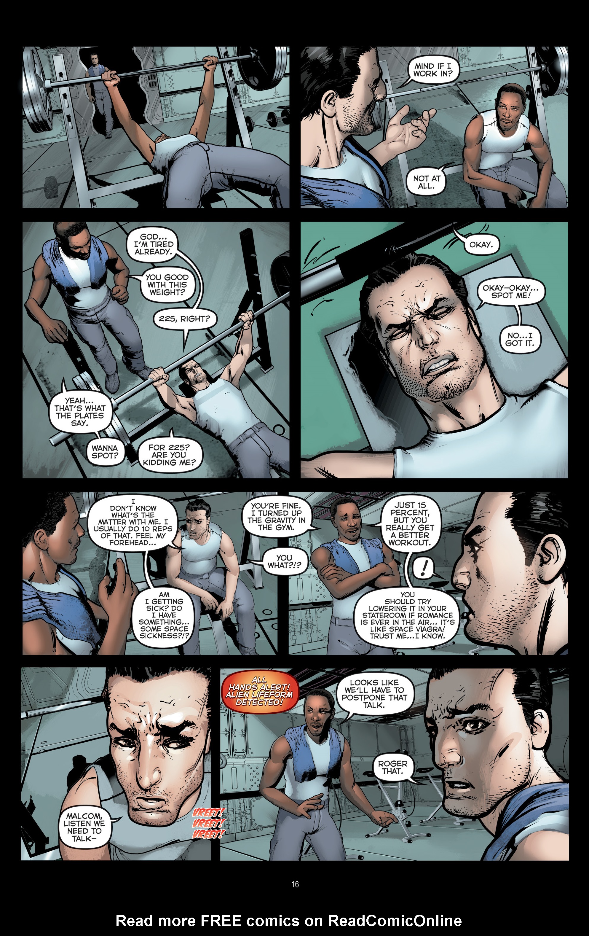 Read online Faster than Light comic -  Issue #6 - 17