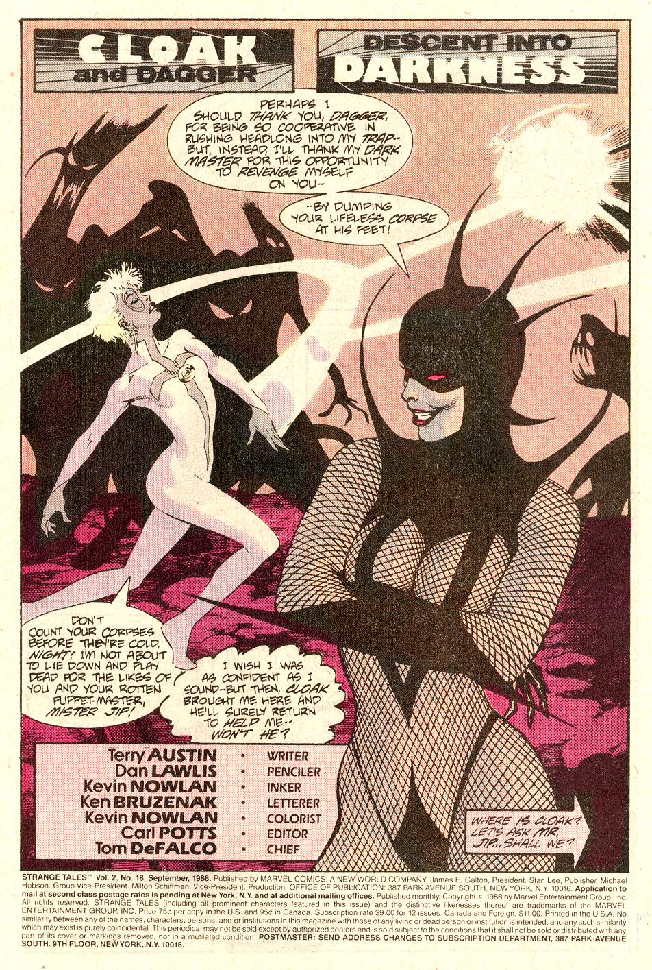 Read online Strange Tales (1987) comic -  Issue #18 - 2