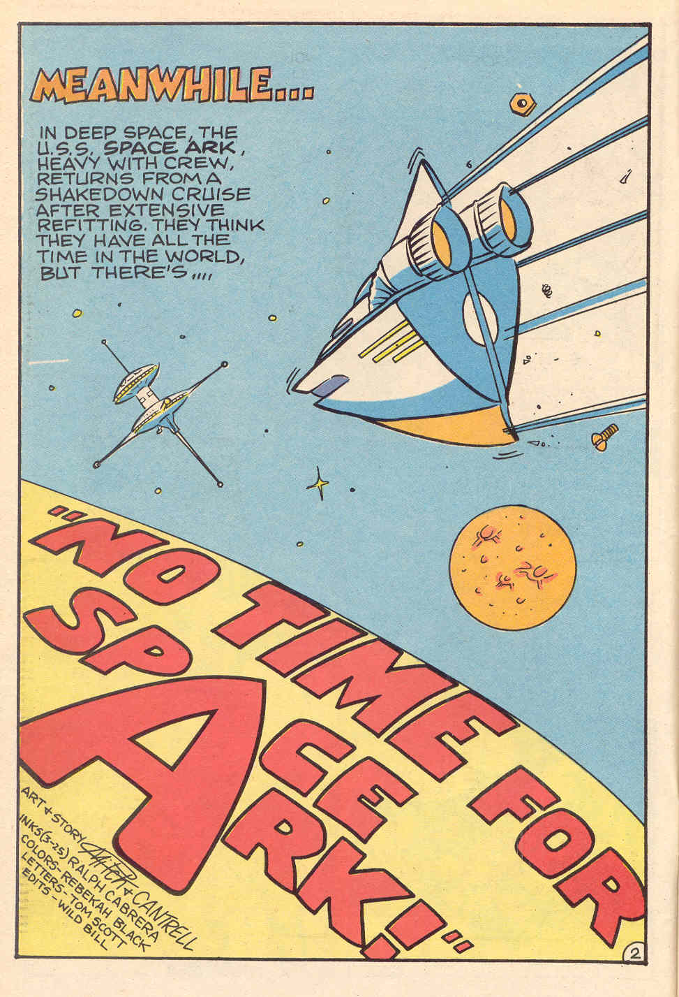 Read online Space Ark comic -  Issue #1 - 4