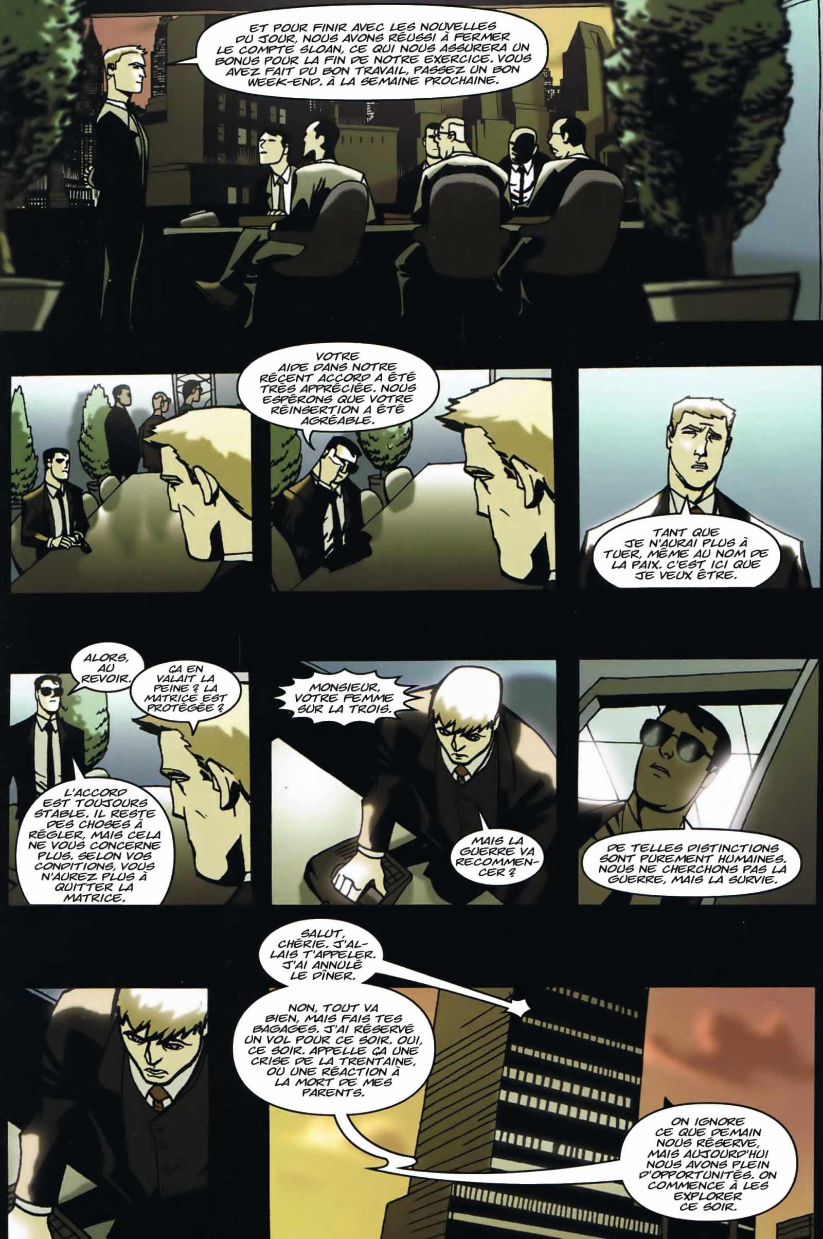 Read online The Matrix Comics comic -  Issue # TPB 2 - 118