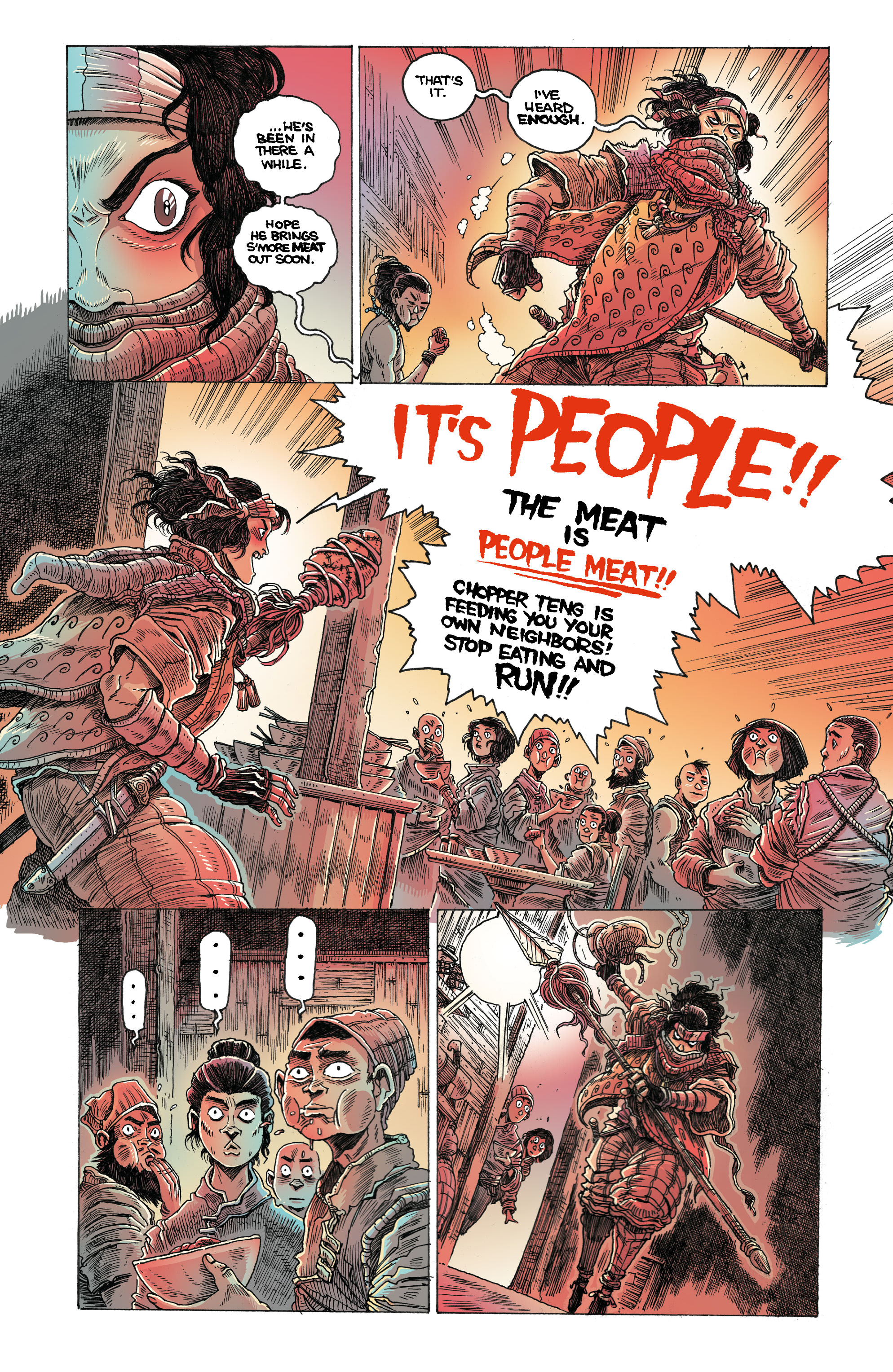 Read online Orphan and the Five Beasts comic -  Issue #3 - 20