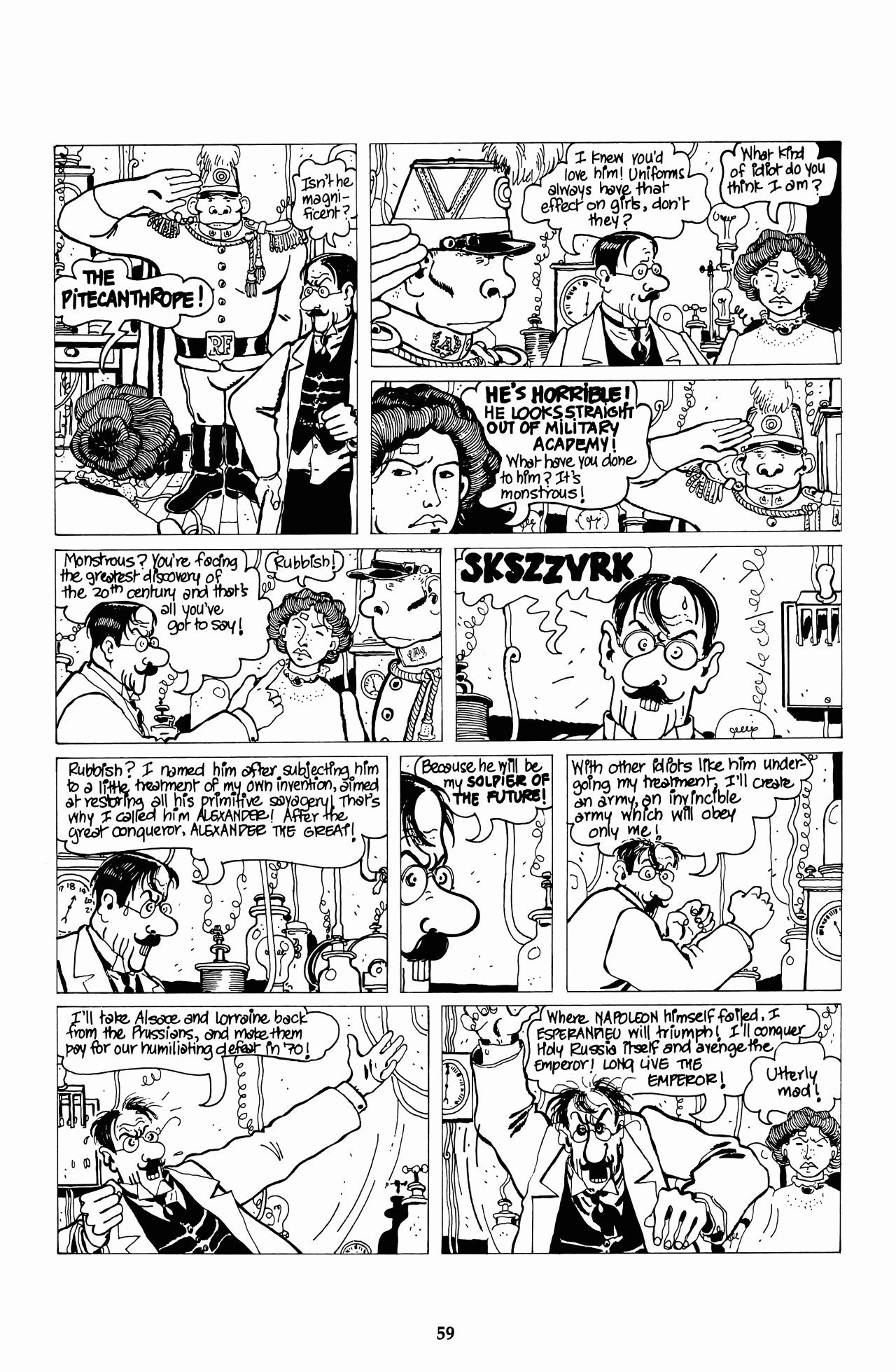 Read online The Extraordinary Adventures of Adele Blanc-Sec comic -  Issue #3 - 28