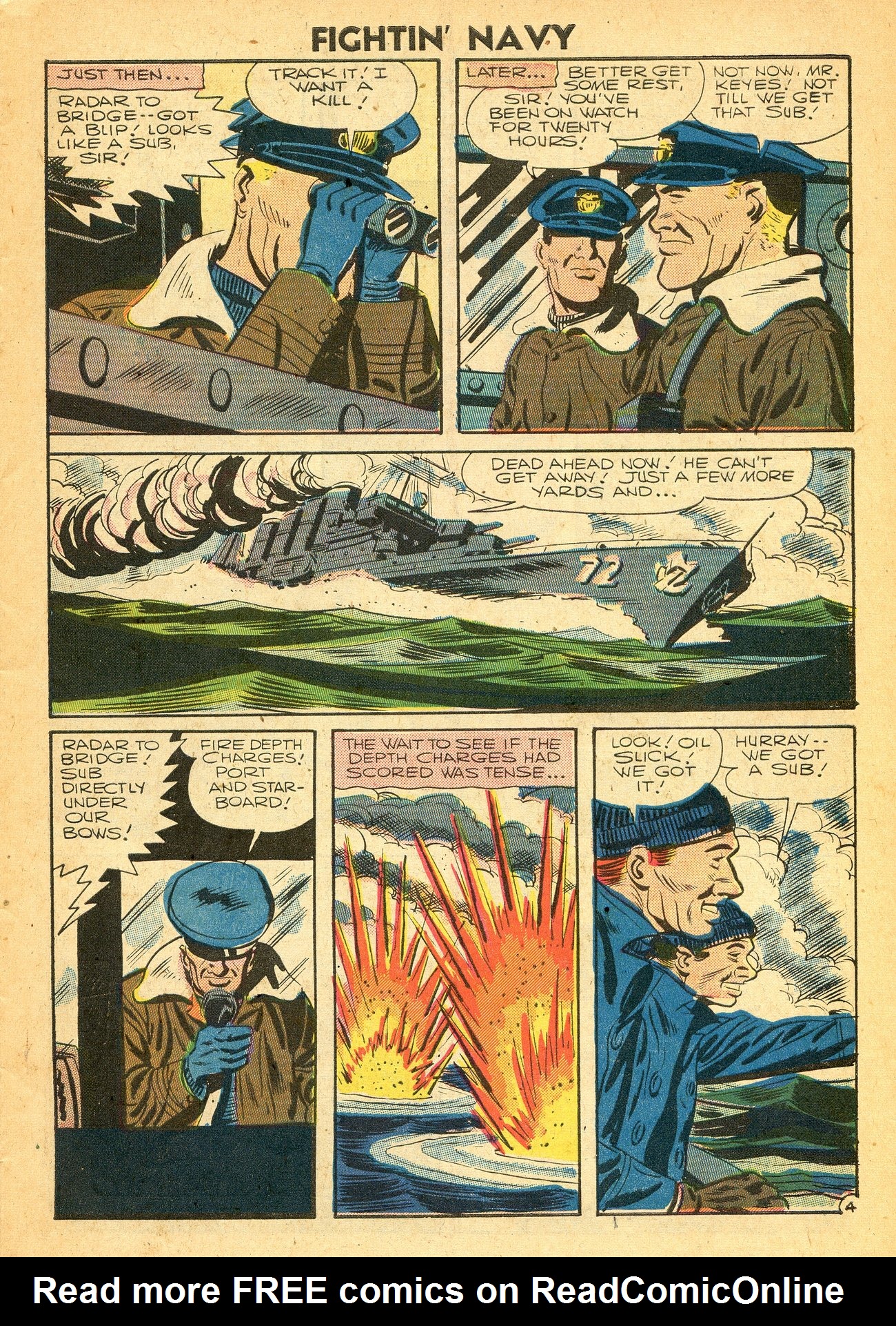 Read online Fightin' Navy comic -  Issue #77 - 7