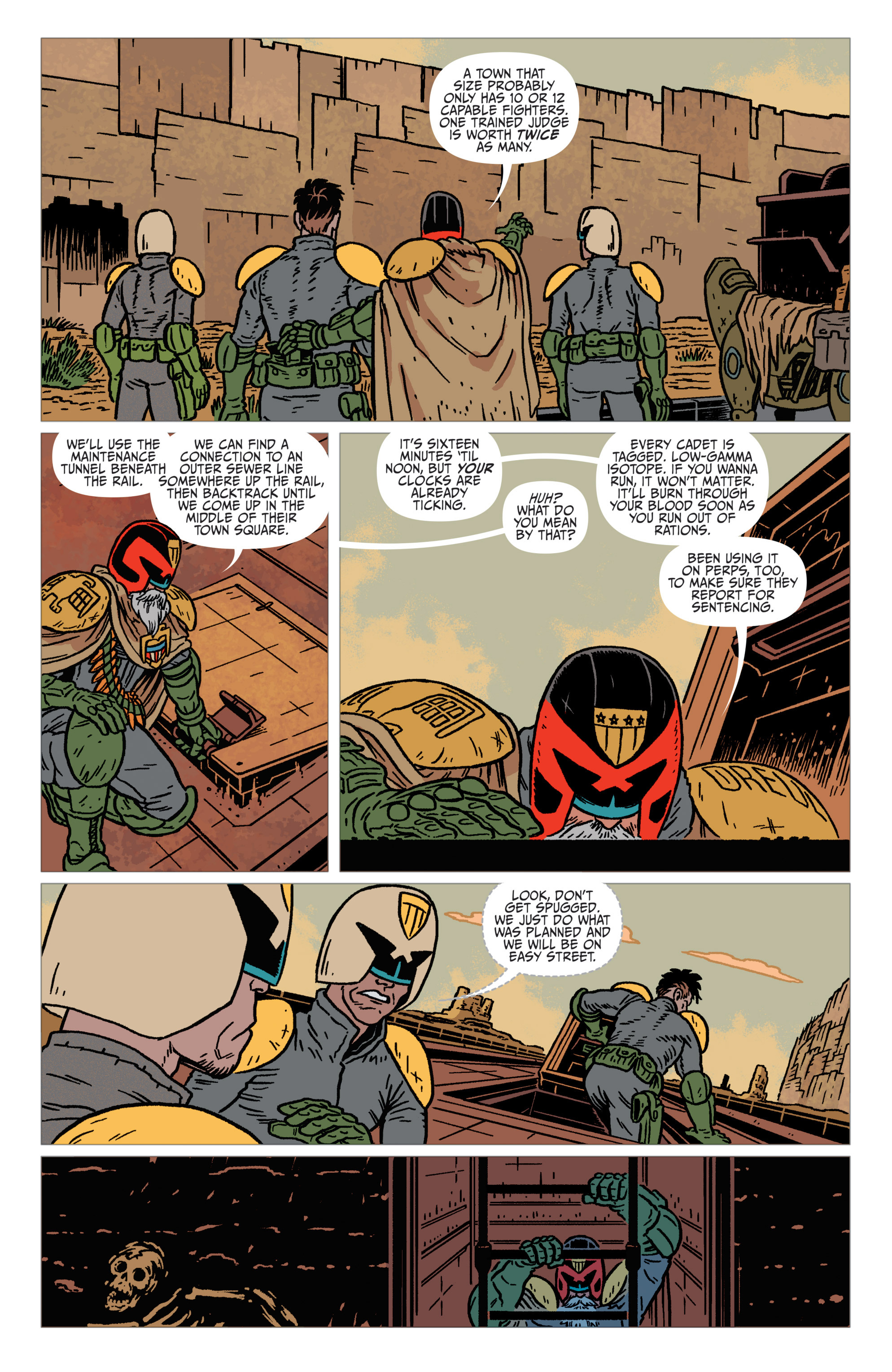 Read online Judge Dredd: The Blessed Earth comic -  Issue #1 - 11