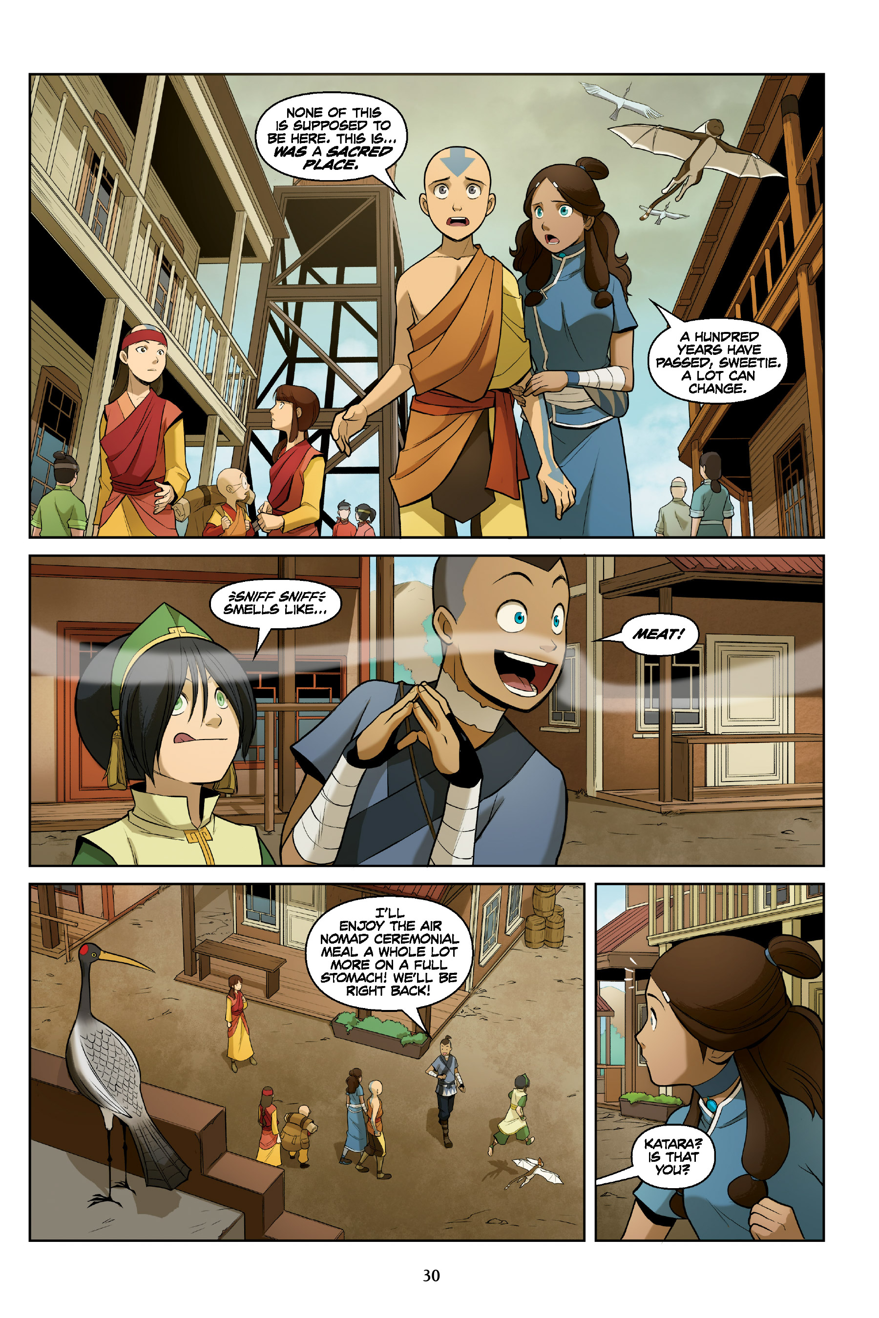 Read online Nickelodeon Avatar: The Last Airbender - The Rift comic -  Issue # _Omnibus (Part 1) - 30