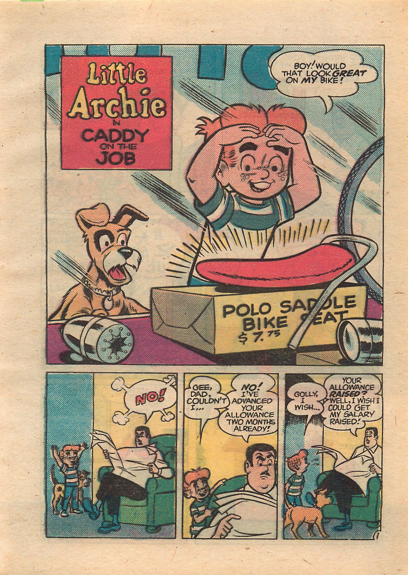 Read online Little Archie Comics Digest Magazine comic -  Issue #7 - 112