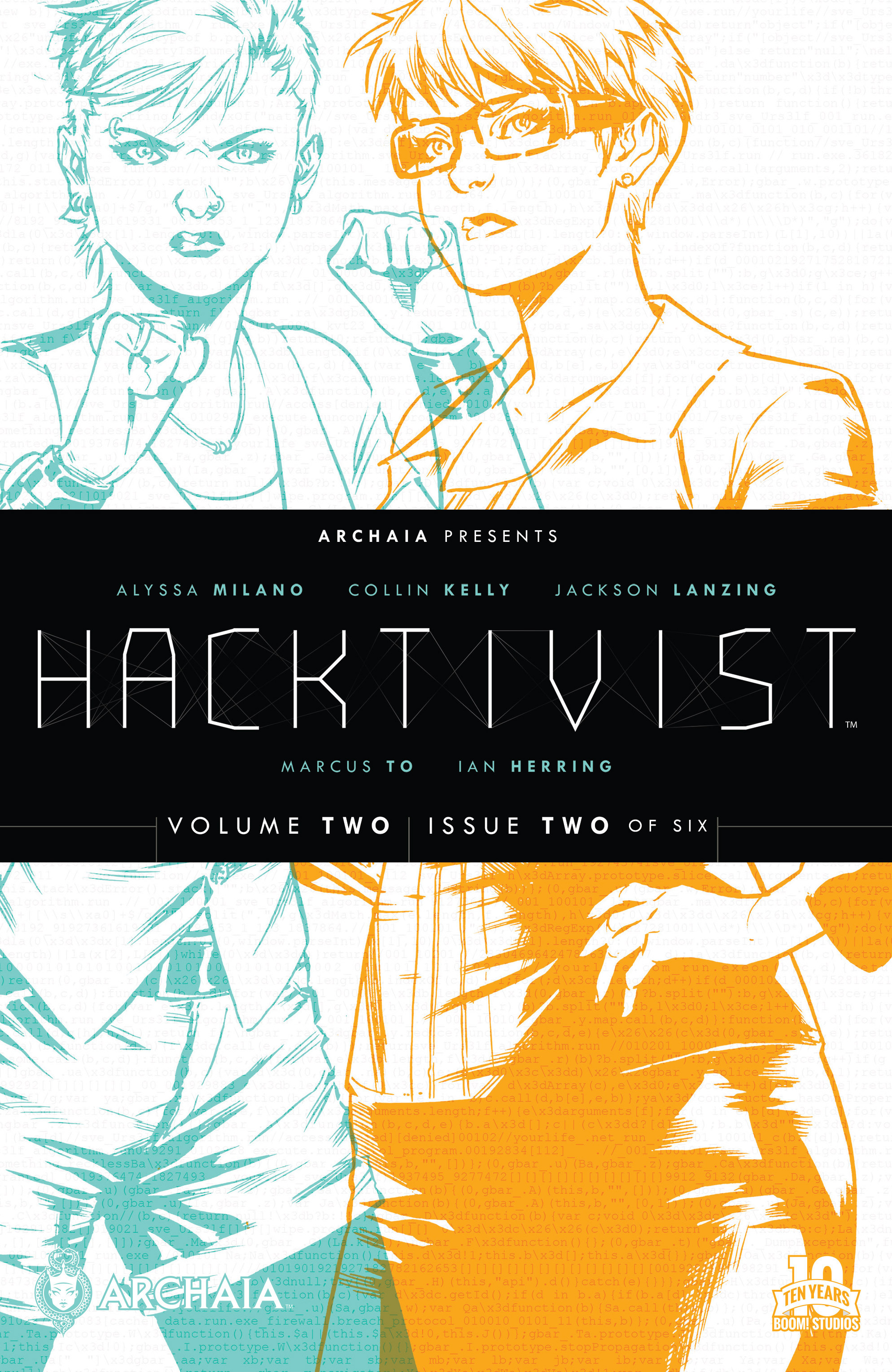 Read online Hacktivist Volume 2 comic -  Issue #2 - 1