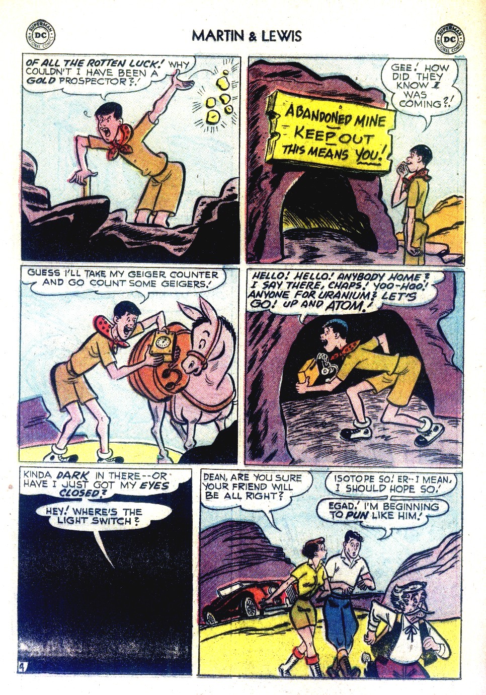 Read online The Adventures of Dean Martin and Jerry Lewis comic -  Issue #25 - 16