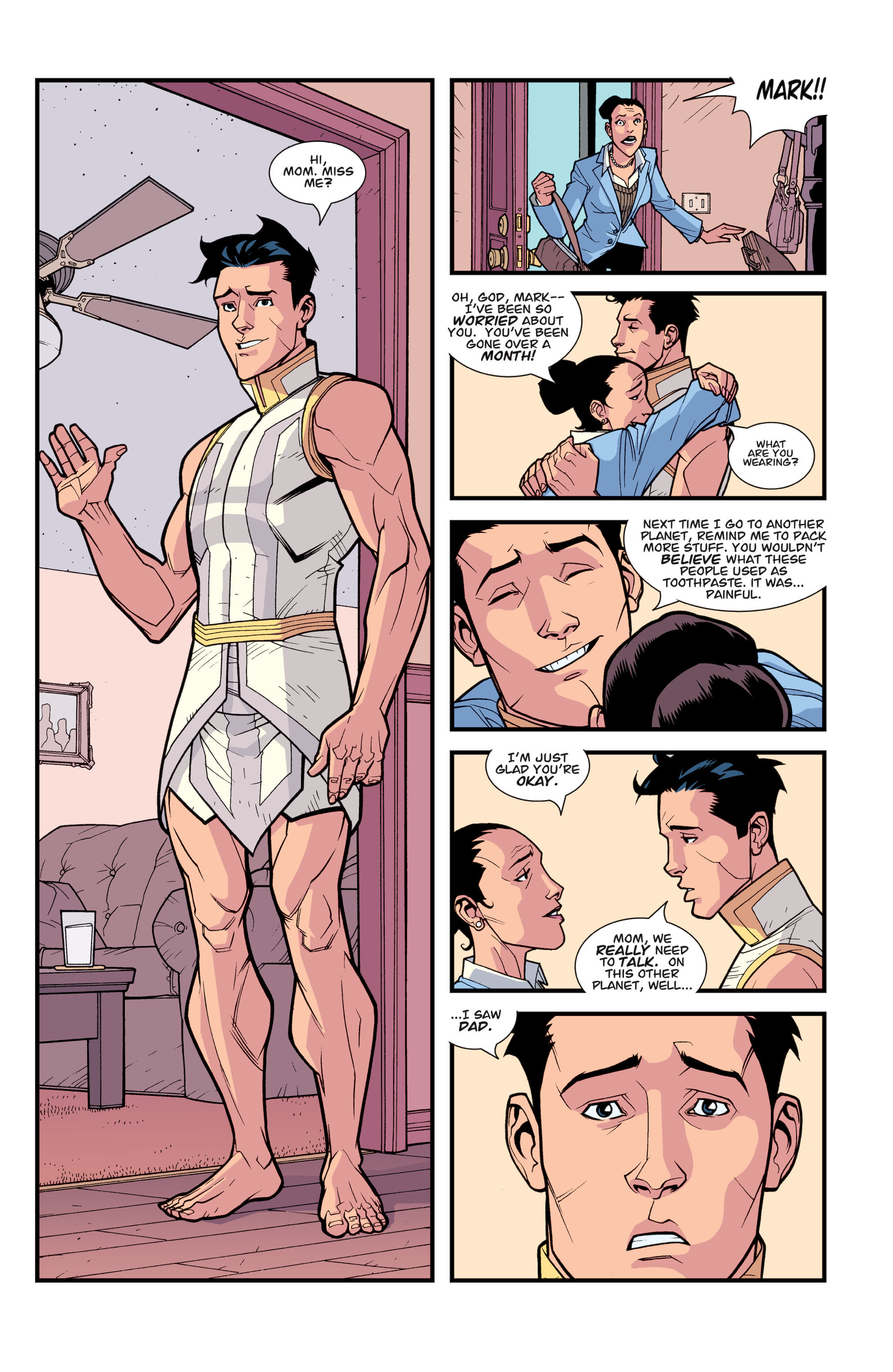 Read online Invincible comic -  Issue # _TPB 6 - A Different World - 121