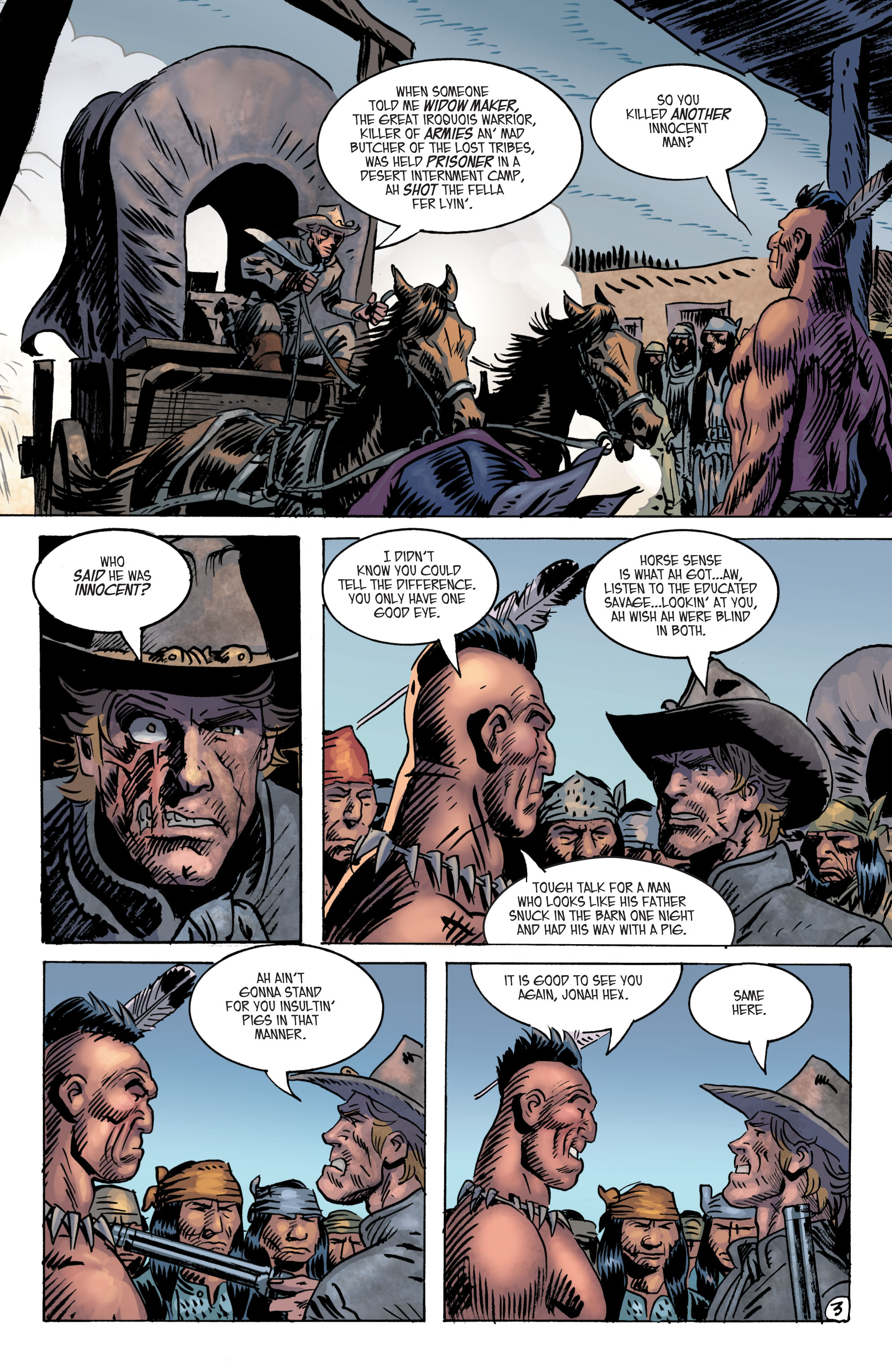 Read online Jonah Hex (2006) comic -  Issue #15 - 4