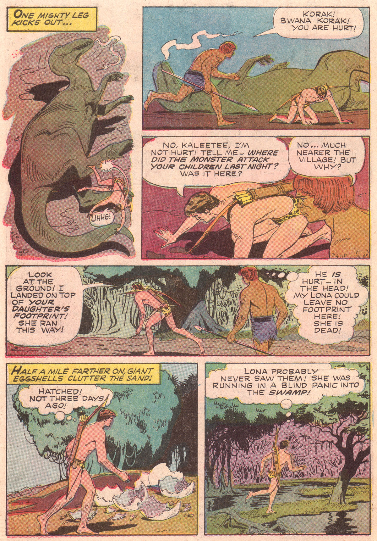 Read online Korak, Son of Tarzan (1964) comic -  Issue #29 - 30