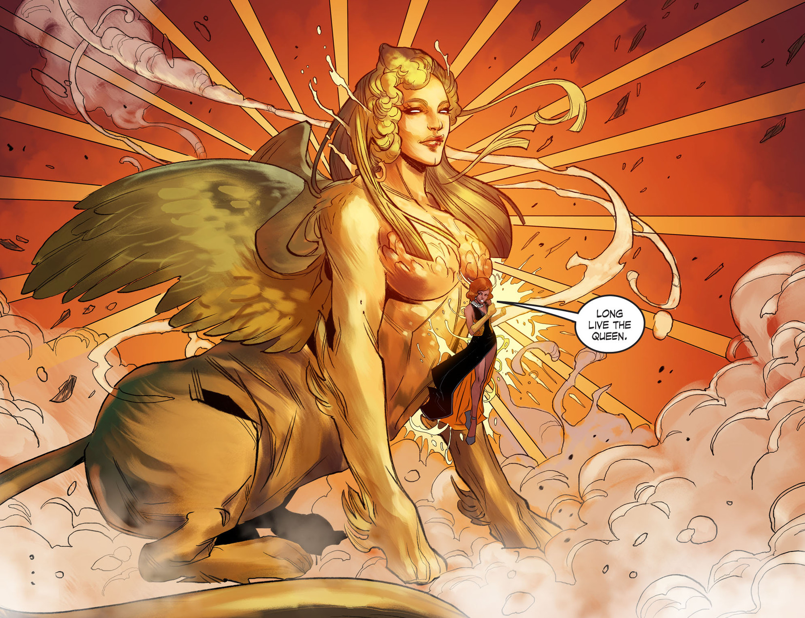 Read online DC Comics: Bombshells comic -  Issue #71 - 17