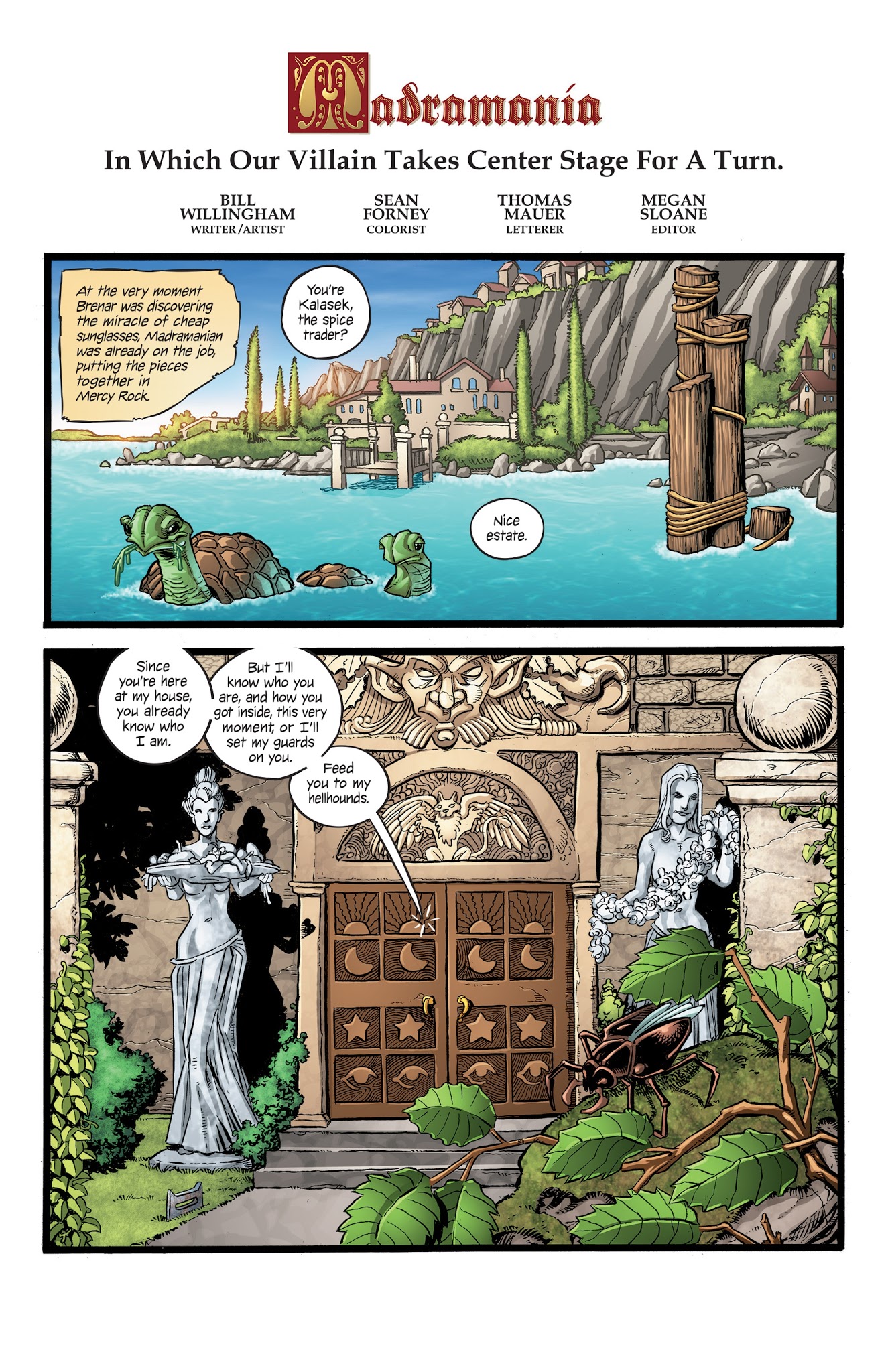 Read online Lark's Killer comic -  Issue #3 - 4