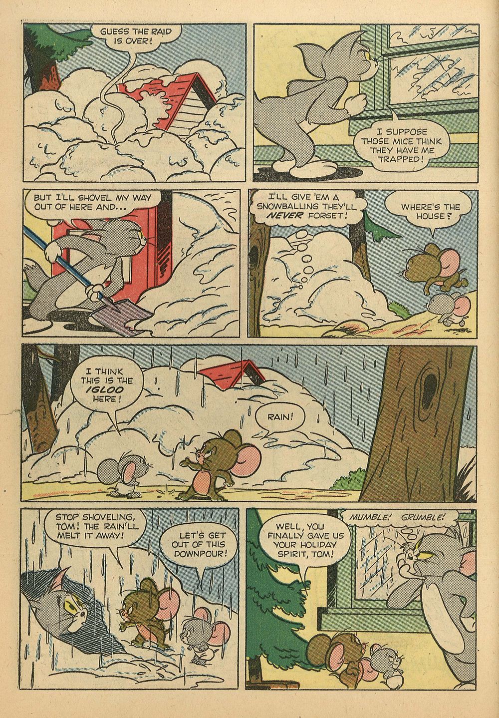 Read online M.G.M.'s Tom and Jerry's Winter Fun comic -  Issue #5 - 16