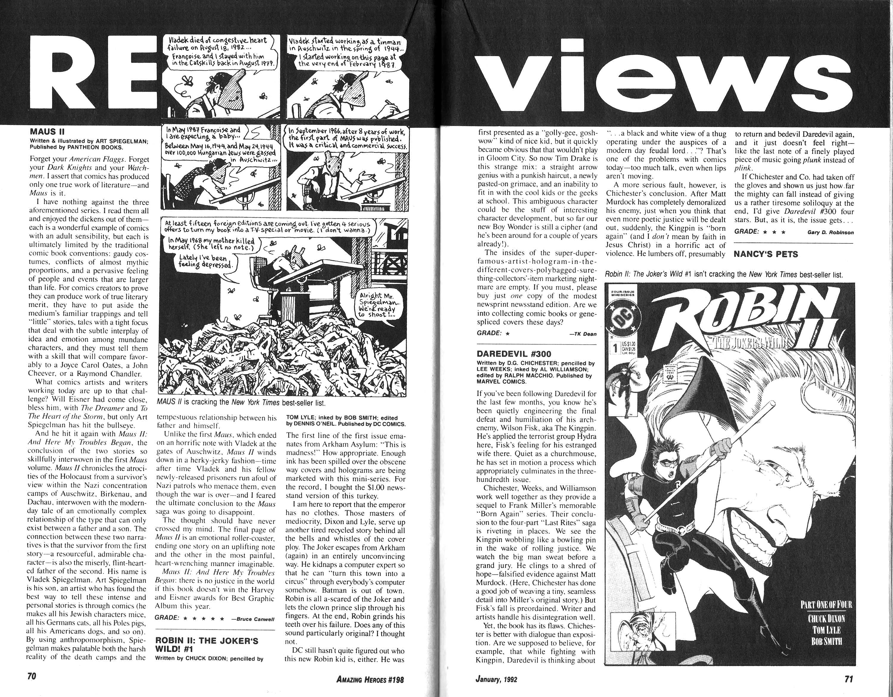 Read online Amazing Heroes comic -  Issue #198 - 36