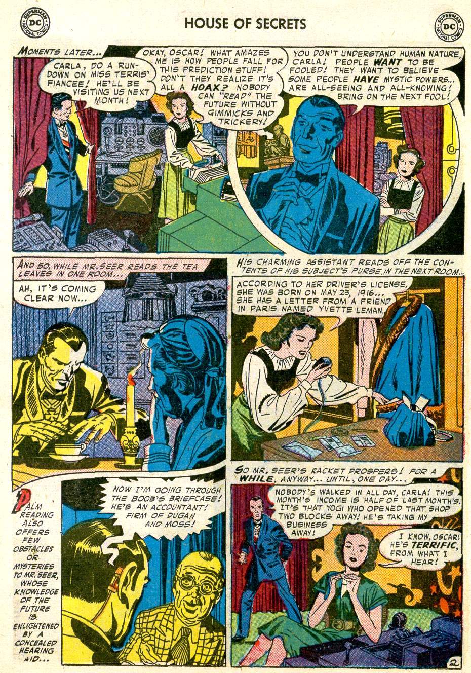 Read online House of Secrets (1956) comic -  Issue #3 - 20