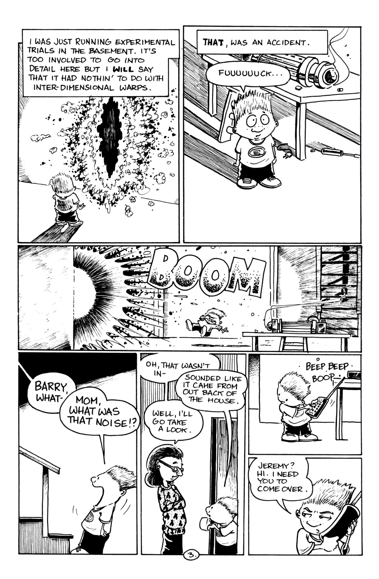 Read online The Adventures of Barry Ween, Boy Genius comic -  Issue #1 - 5