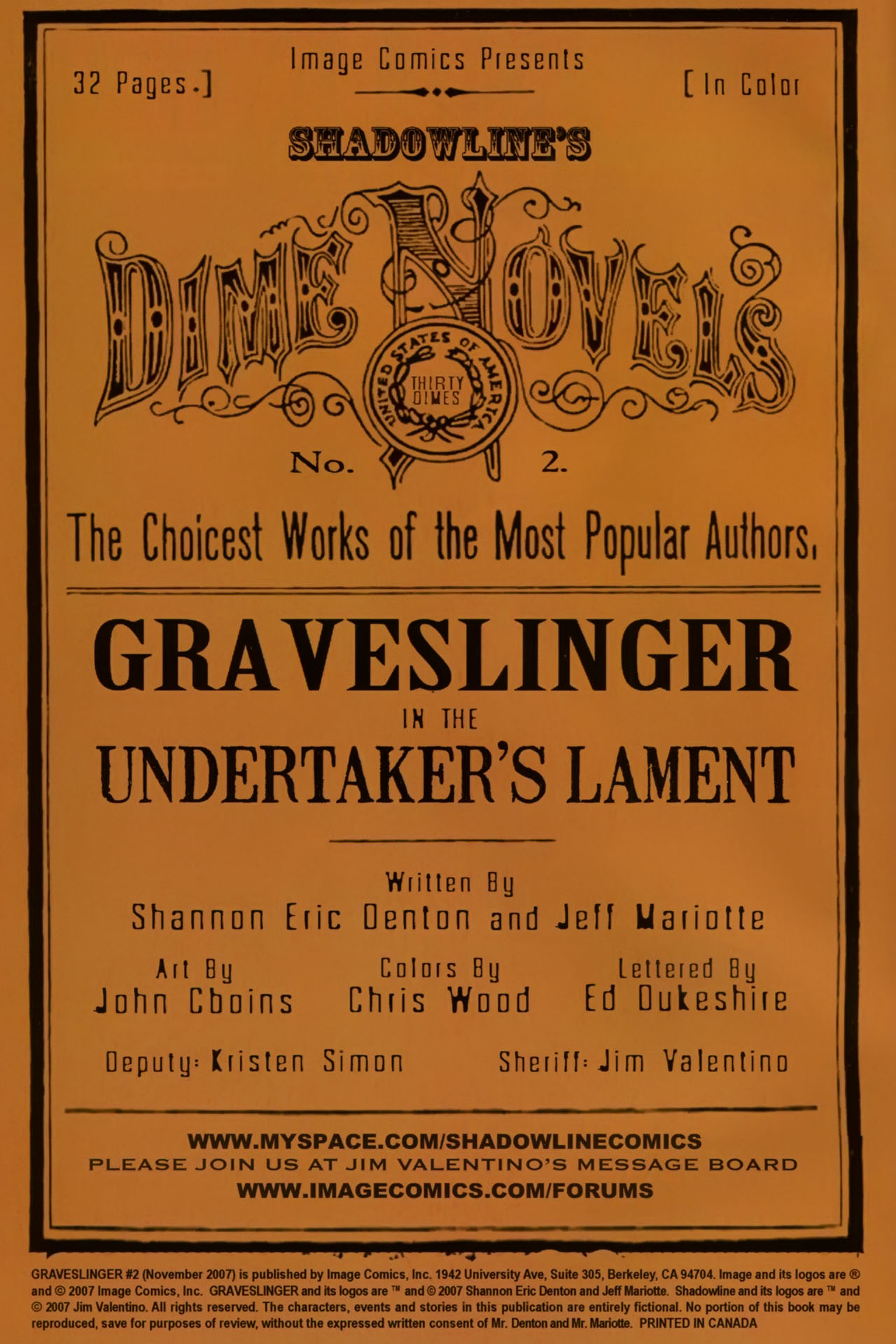 Read online Graveslinger comic -  Issue #2 - 2