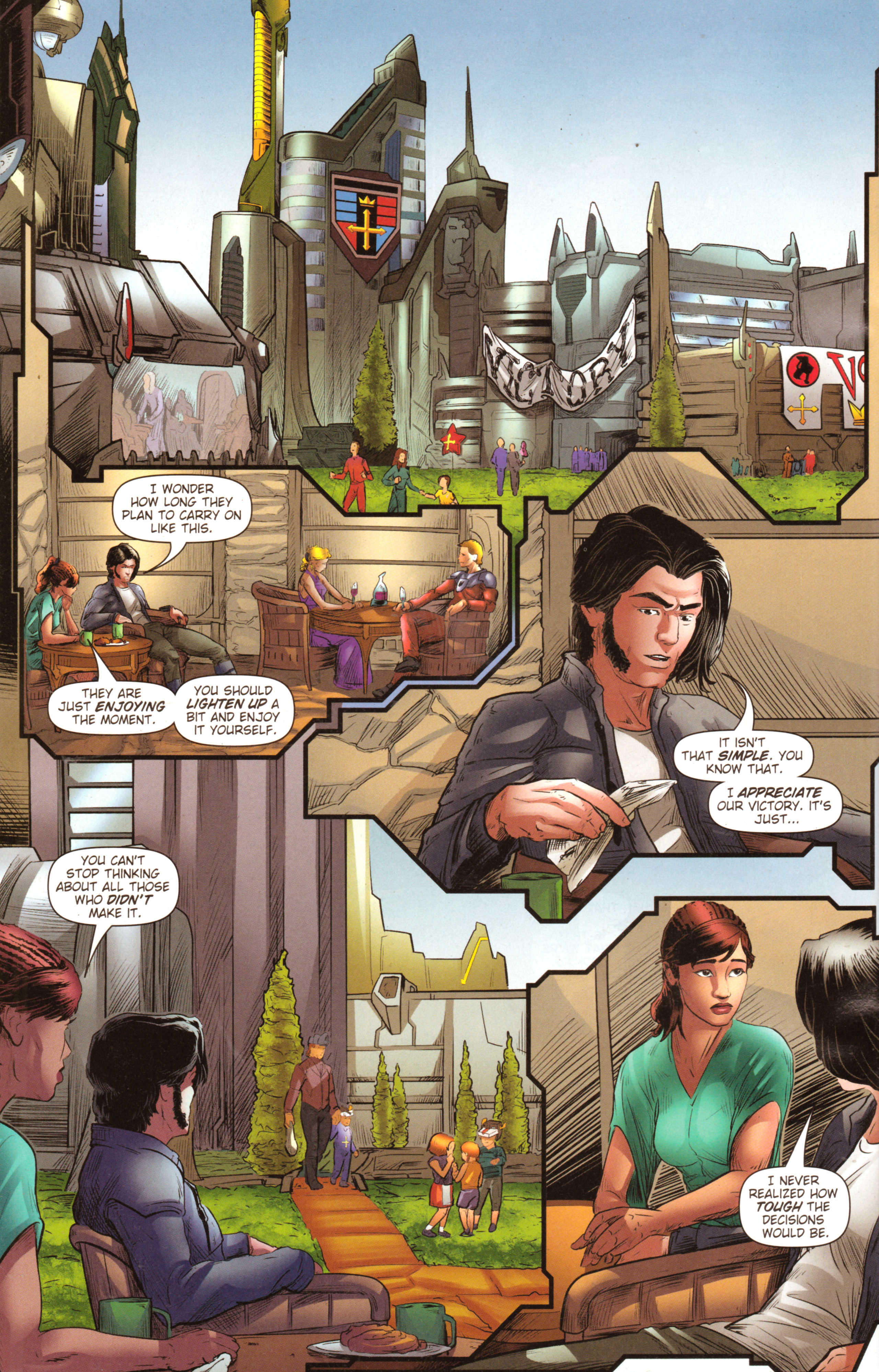 Read online Voltron: From the Ashes comic -  Issue #6 - 6
